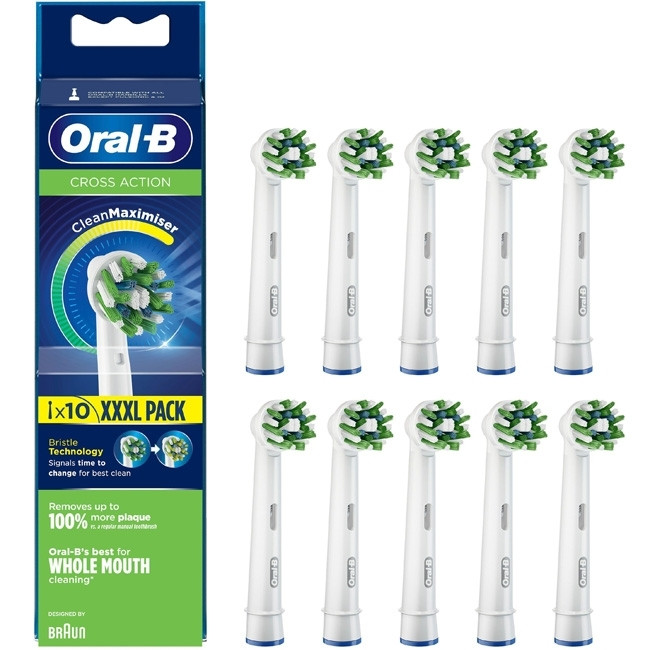 Brush head CrossAction 10pcs