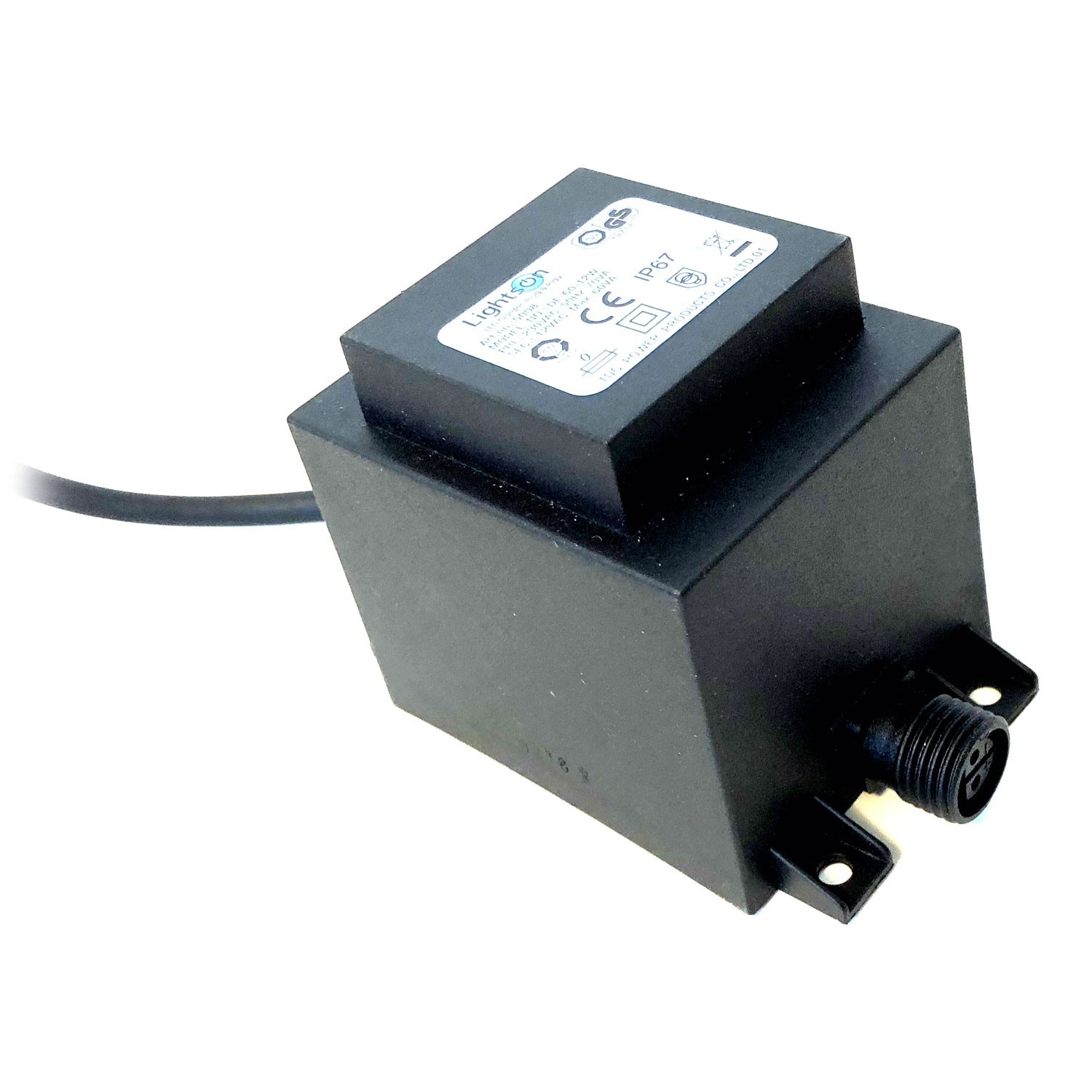Transformador 60W 12V 2m
