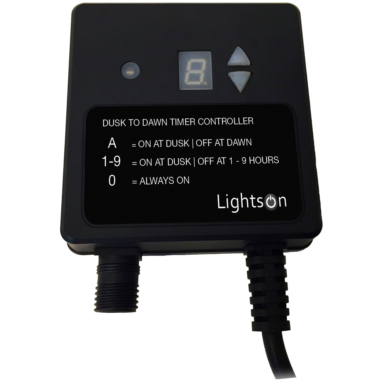 Lichtsensor/timer max. 150W IP44