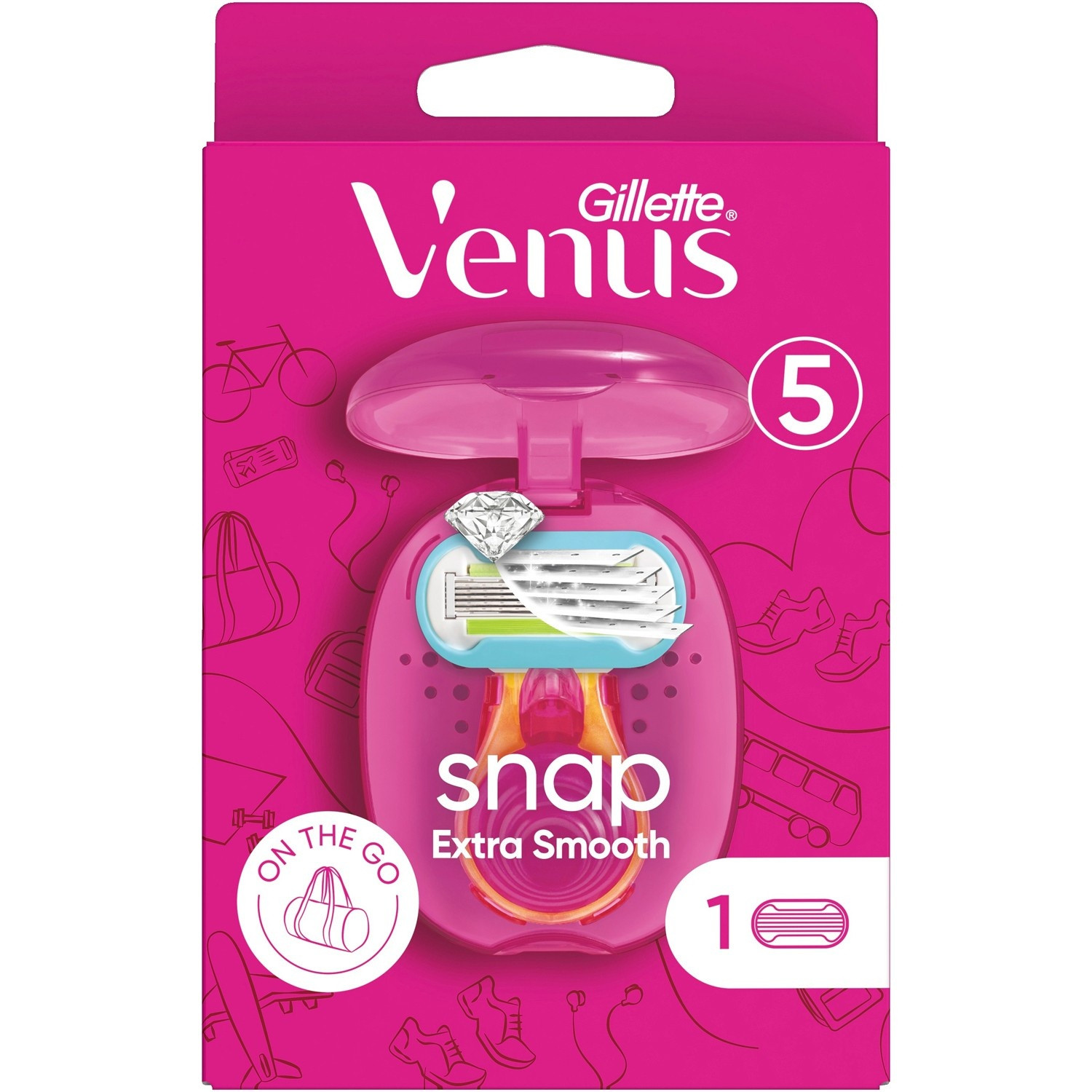 Razor Extra Smooth Snap 1 razor blade