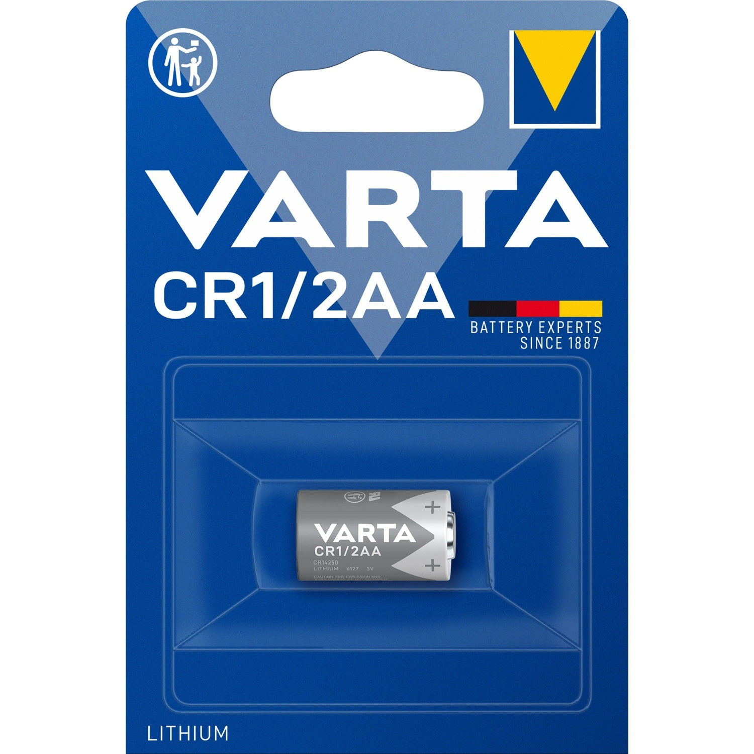 CR1/2AA / 1/2AA 3V lithiumbatterij