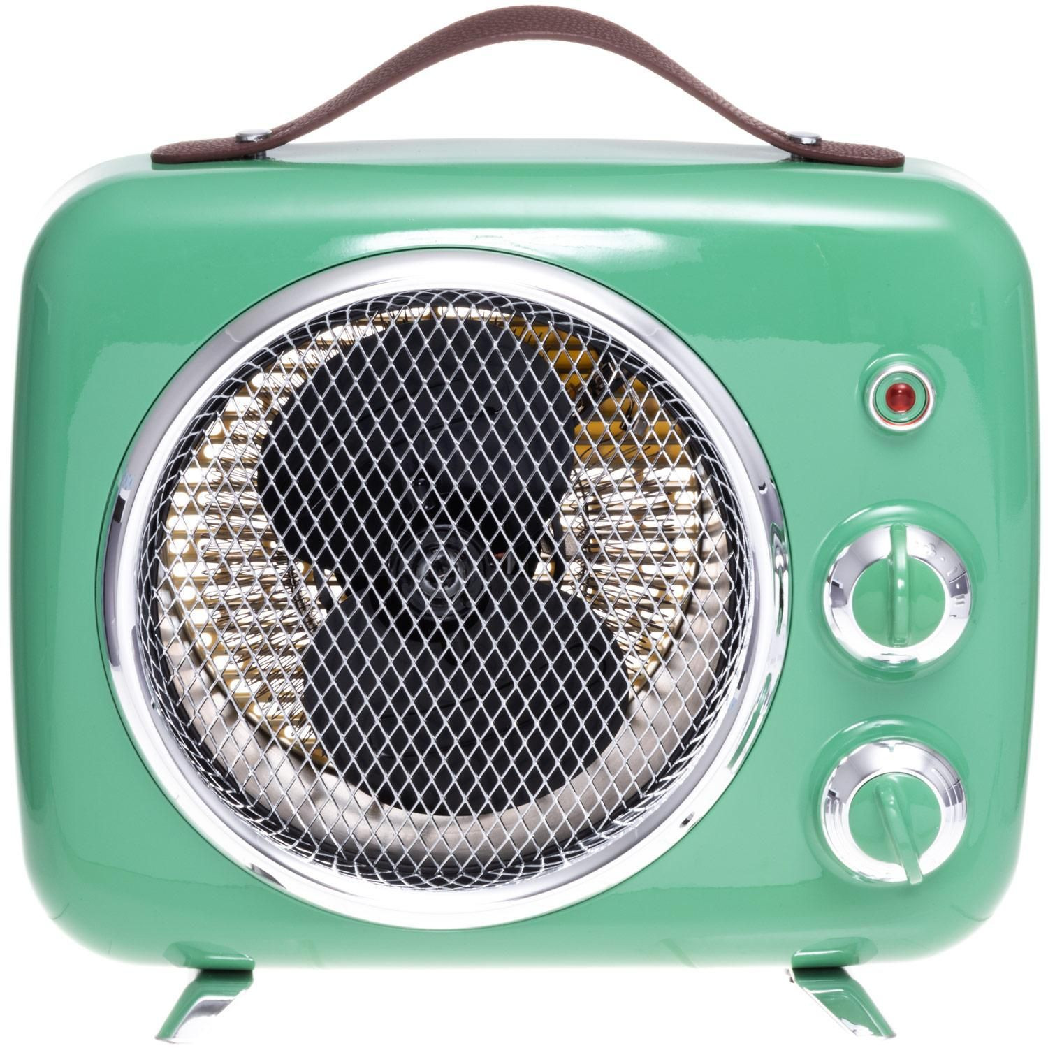 Heizventilator Retro grün 2000W