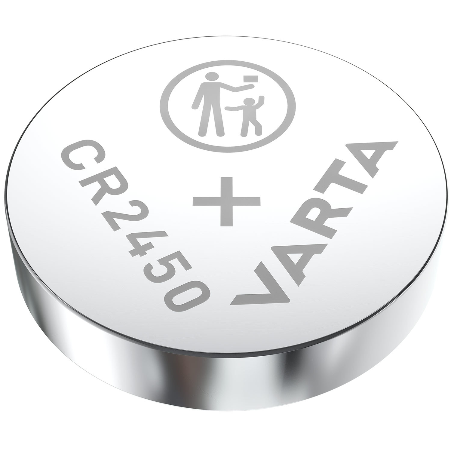 CR2450 3V Lithium Button cell battery 2-pack