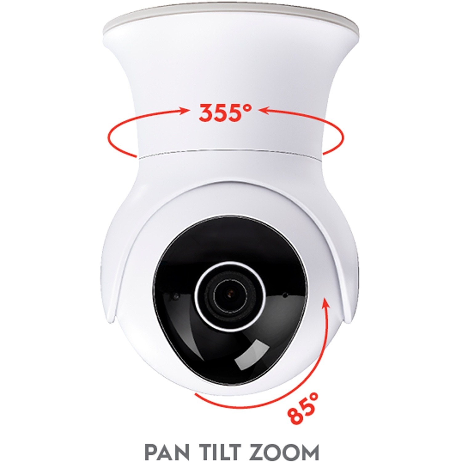 Telecamera esterna WiFi Smart 1080p ruotabile