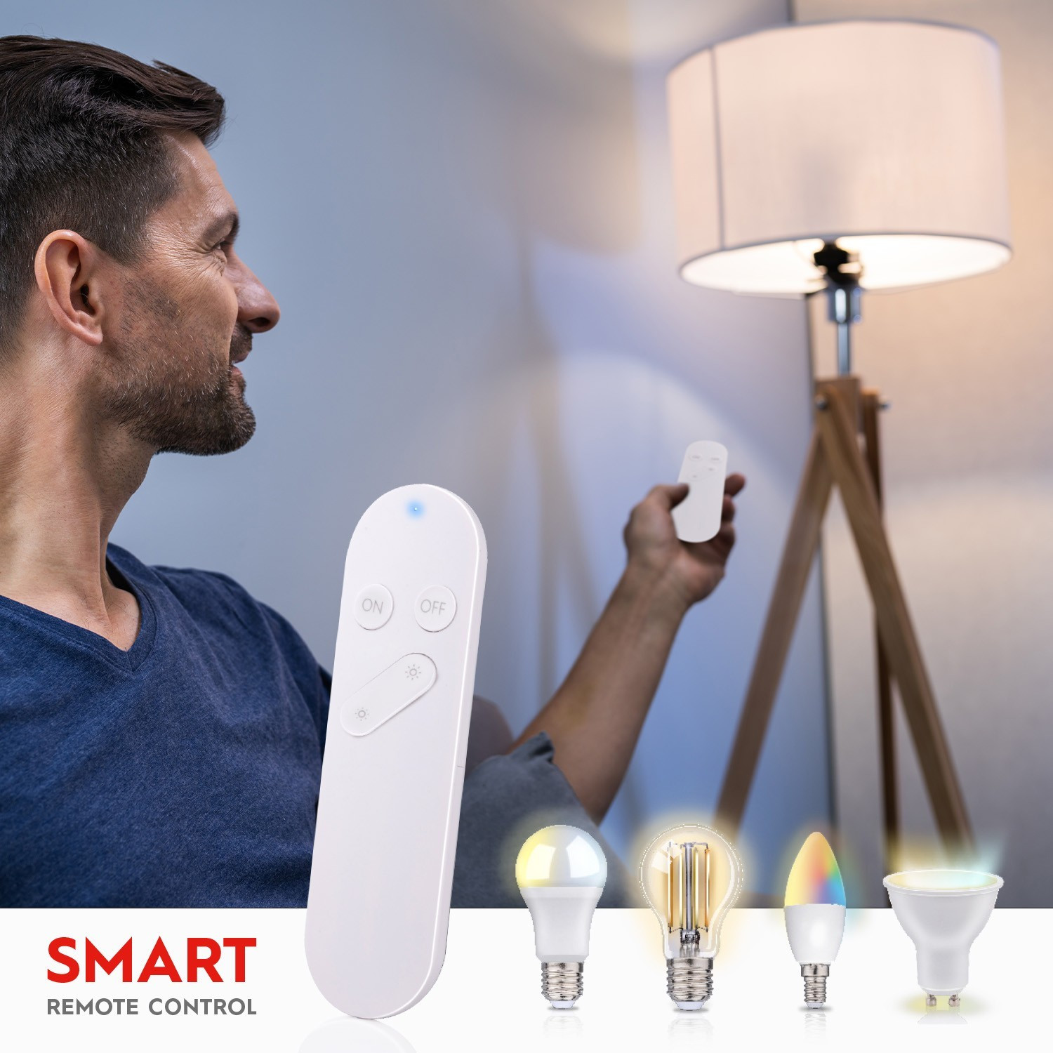 Telecomando intelligente con dimmer