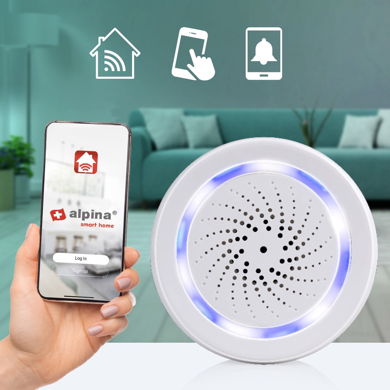 WiFi Smart Binnen 90dB