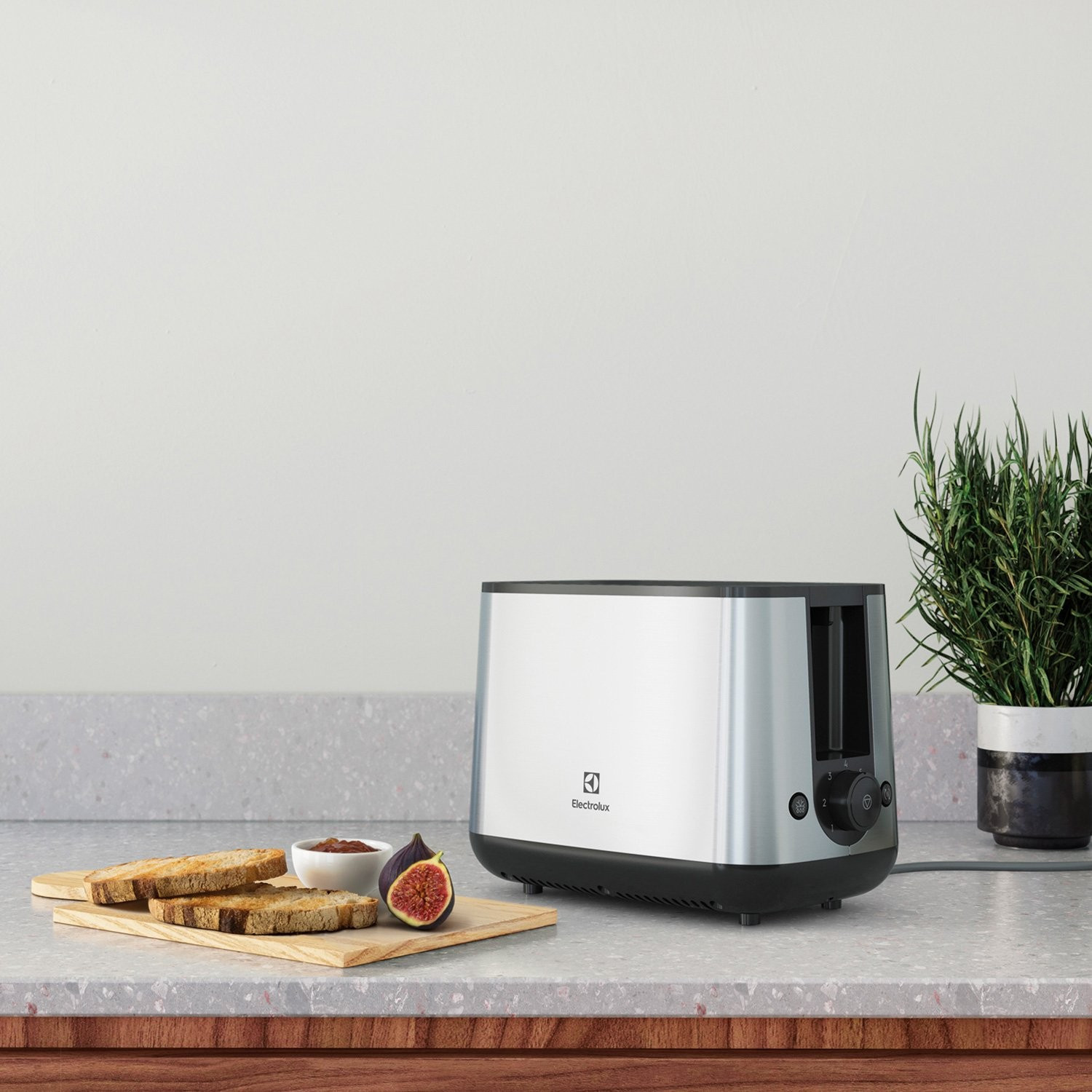 Toaster E3T1-3ST Edelstahl