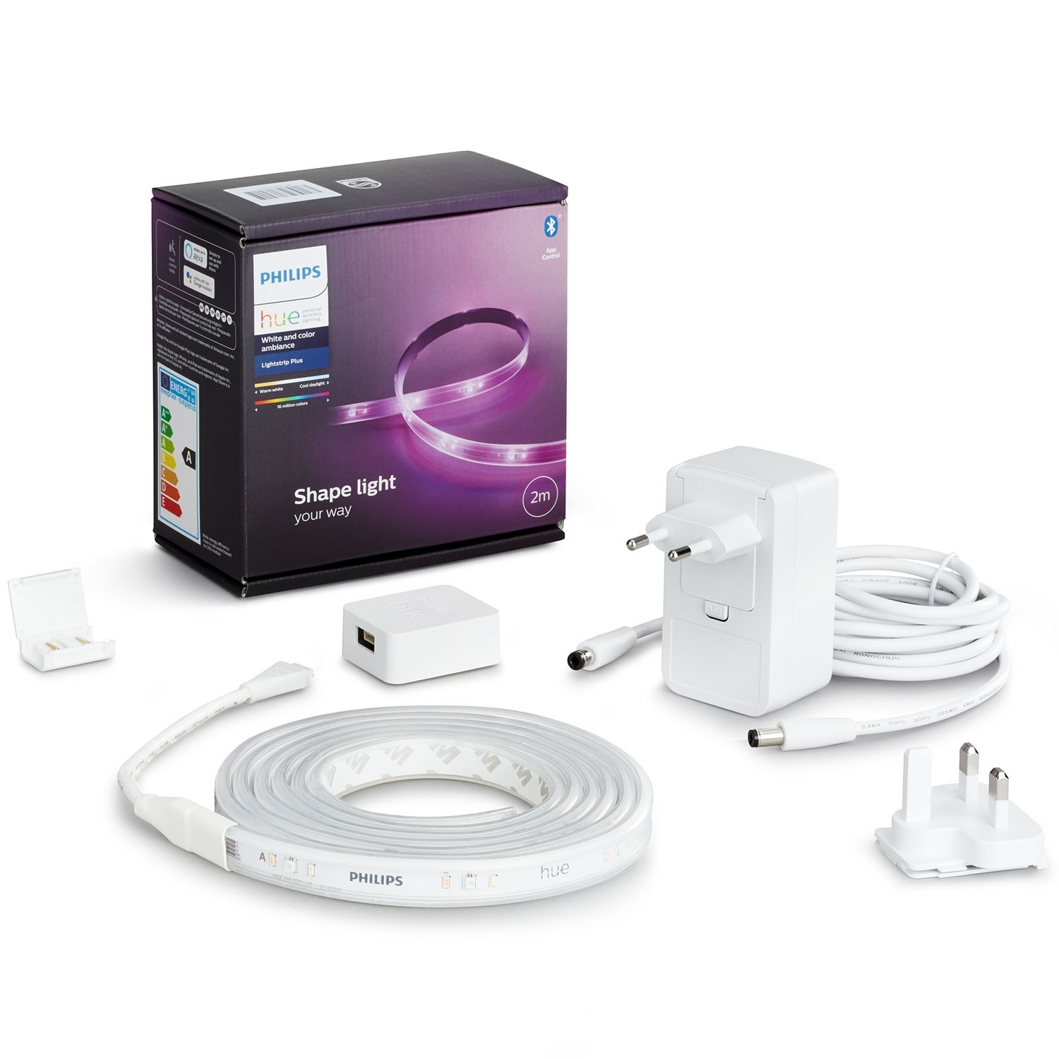 Kit base Hue LightStrip Plus V4 2m com plugue