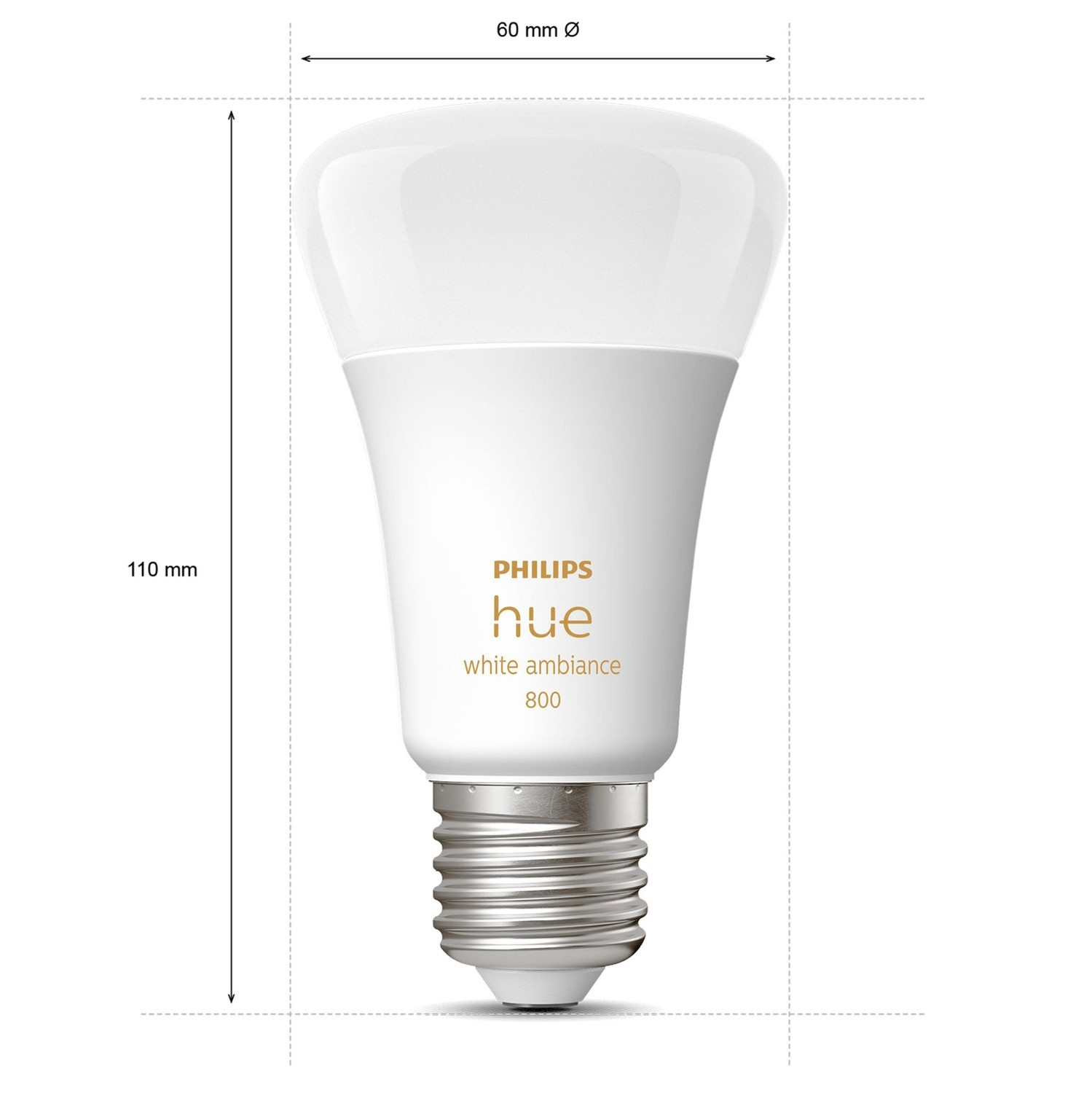 Hue White Ambiance E27 2er-Pack