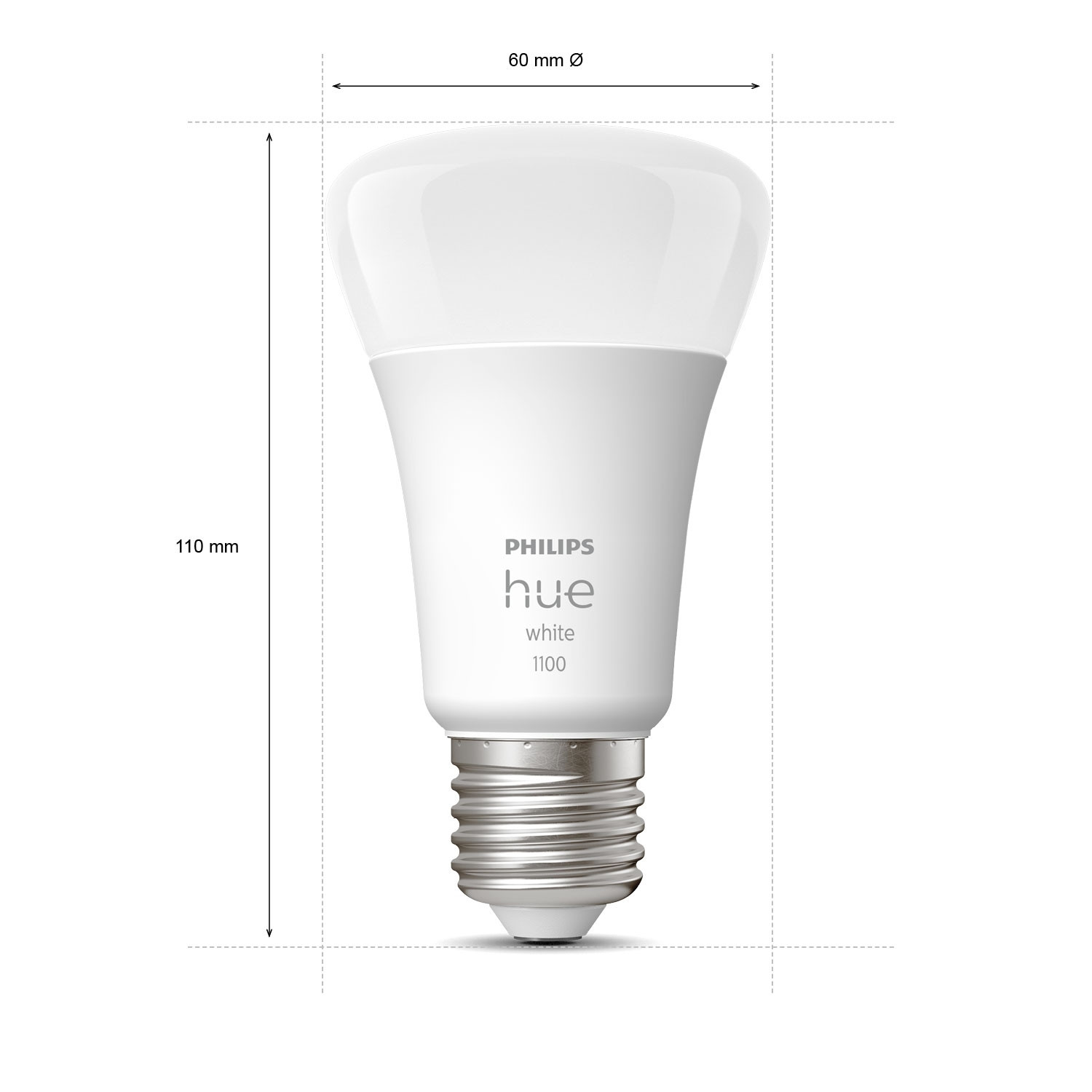 Hue Wit E27 A60 1100lm 1-pack