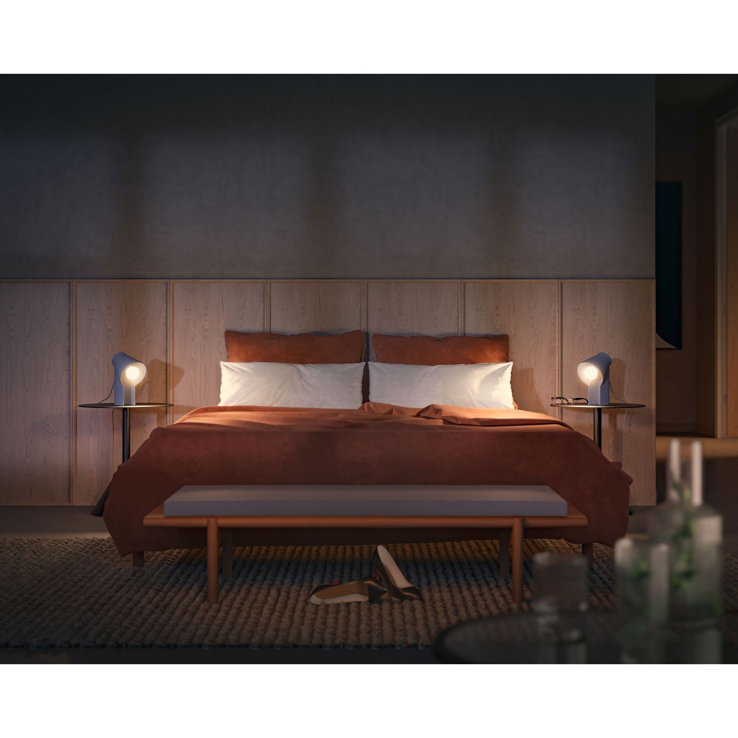 Hue White Ambiance E27 pacote com 2