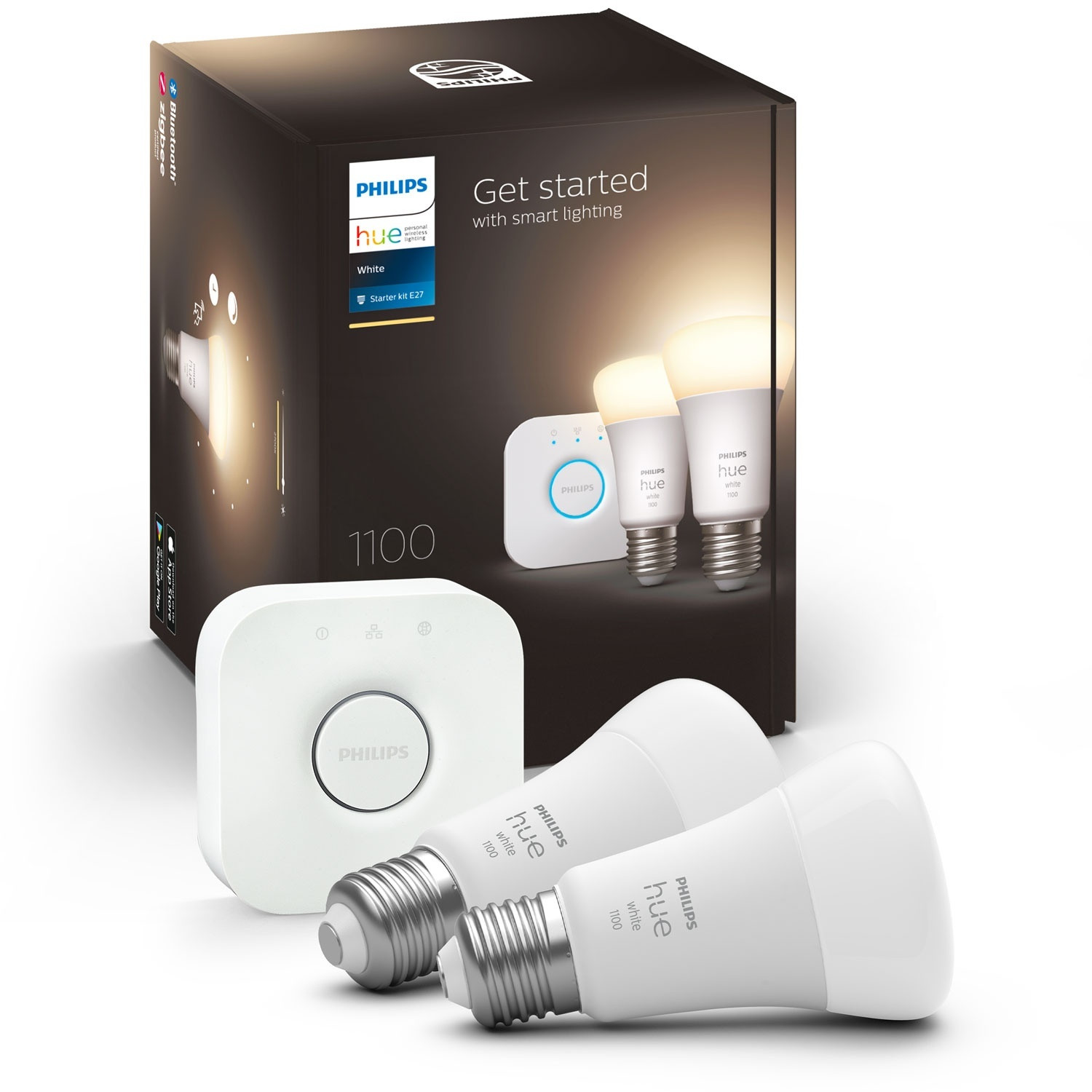 Kit de inicio Hue Blanco 2 x E27