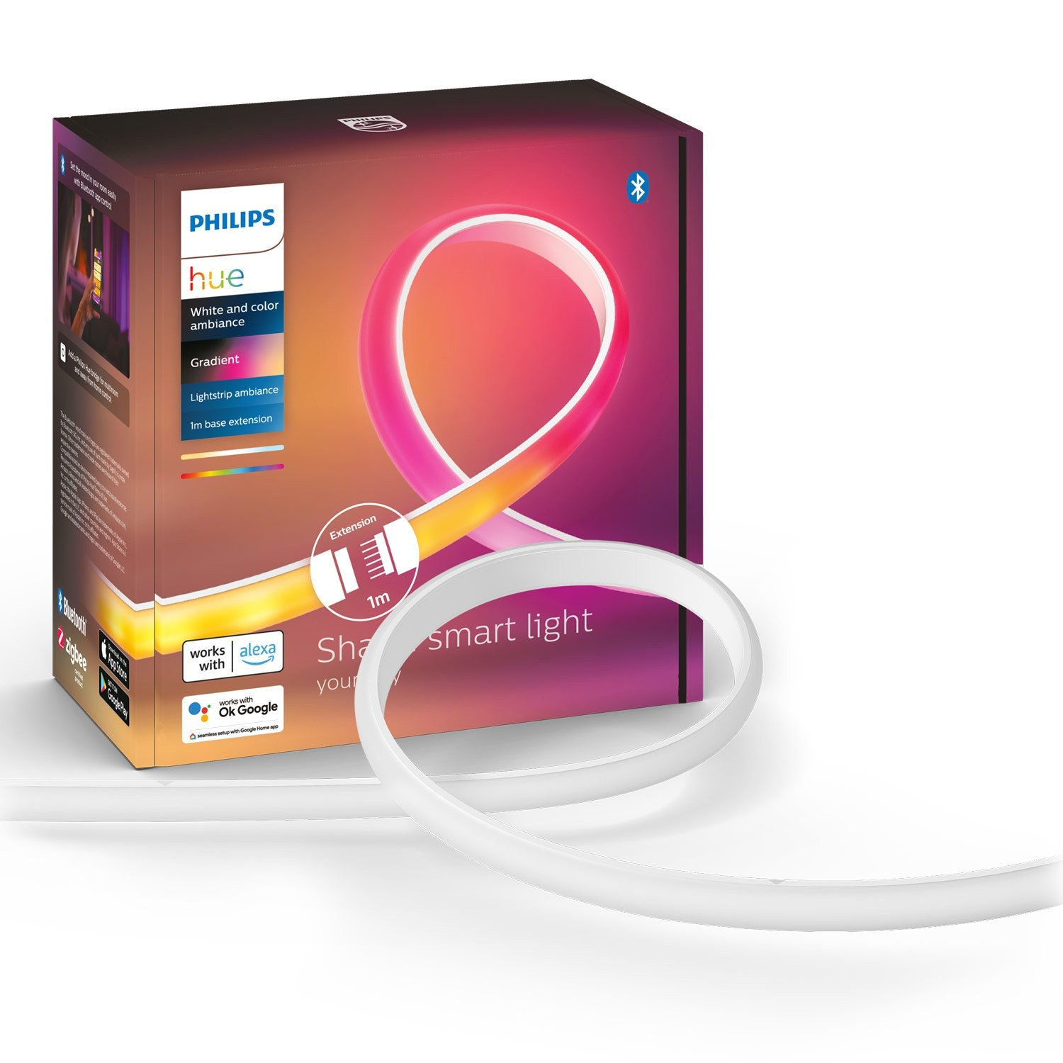 Hue Gradient Lightstrip Wit/Kleuruitbreiding
