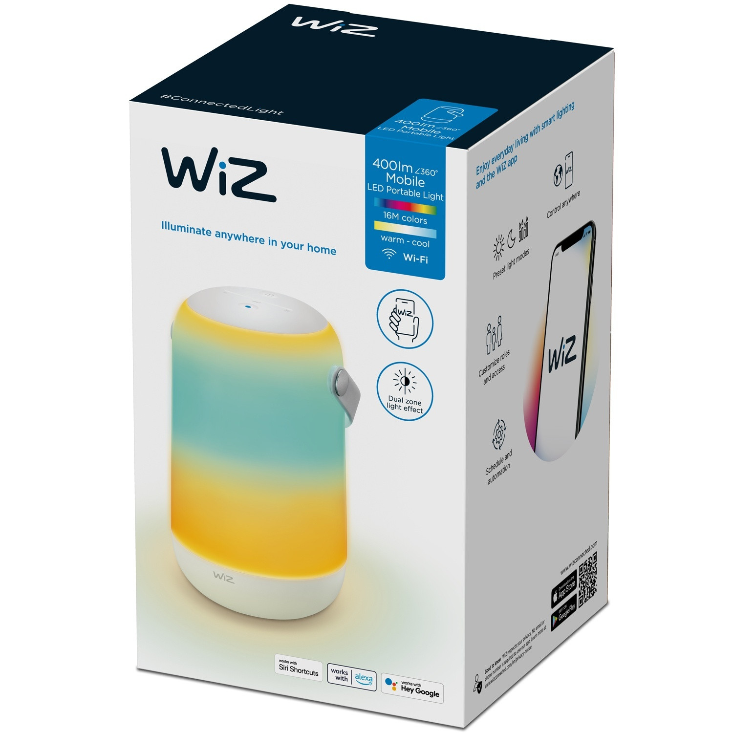 WiFi Draagbare lamp