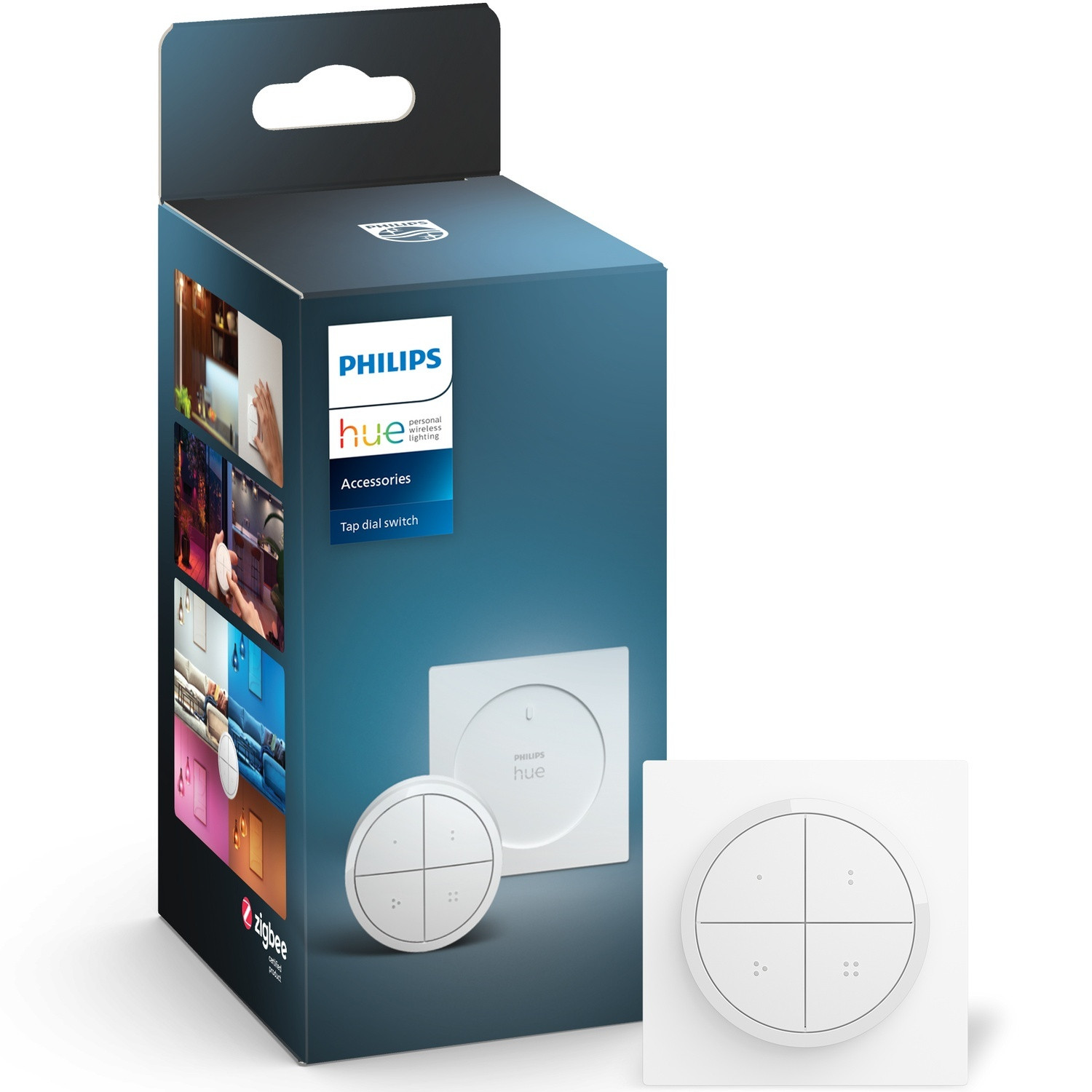 Interruptor de dial Hue Tap Blanco