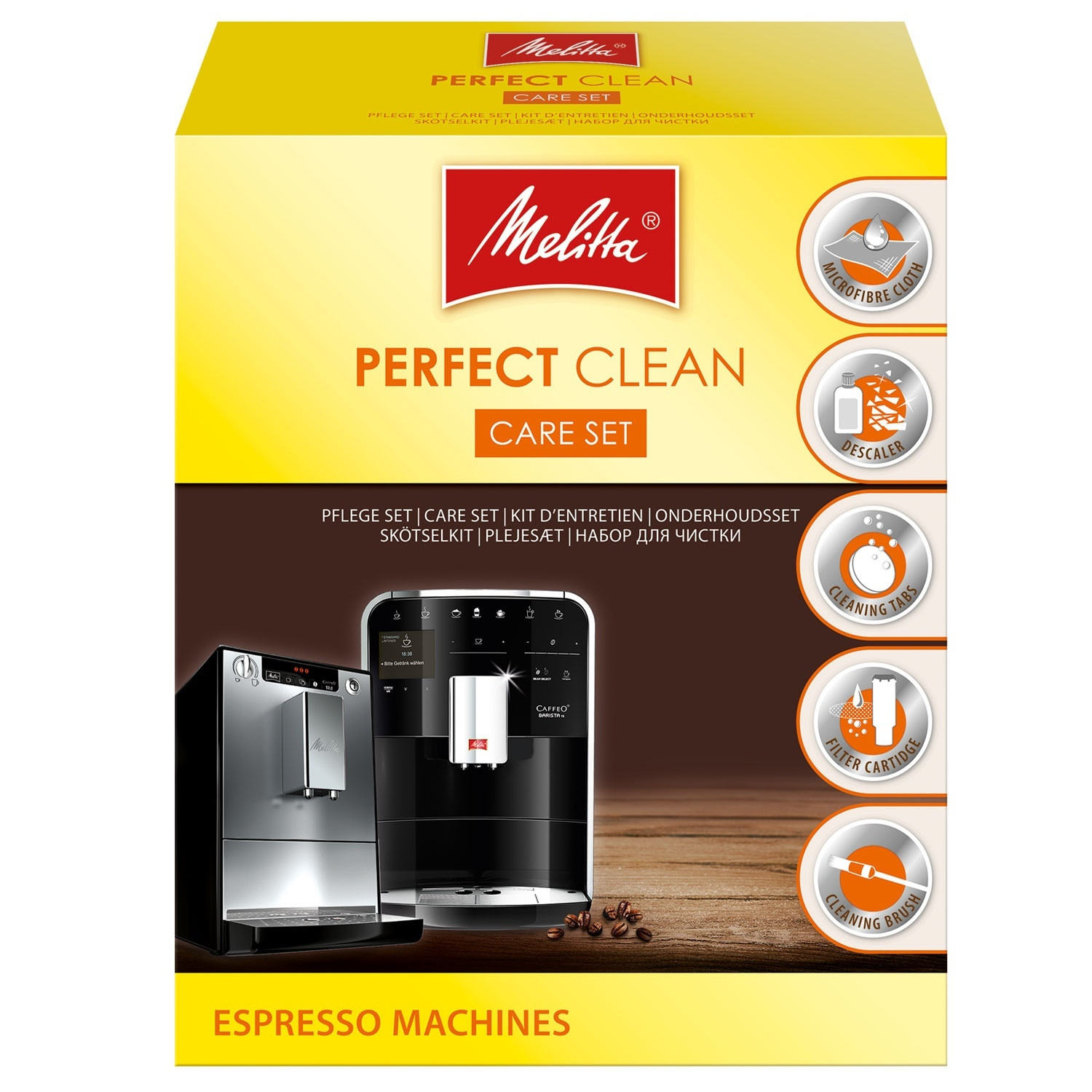 Ensemble de soins Espresso Perfect Clean