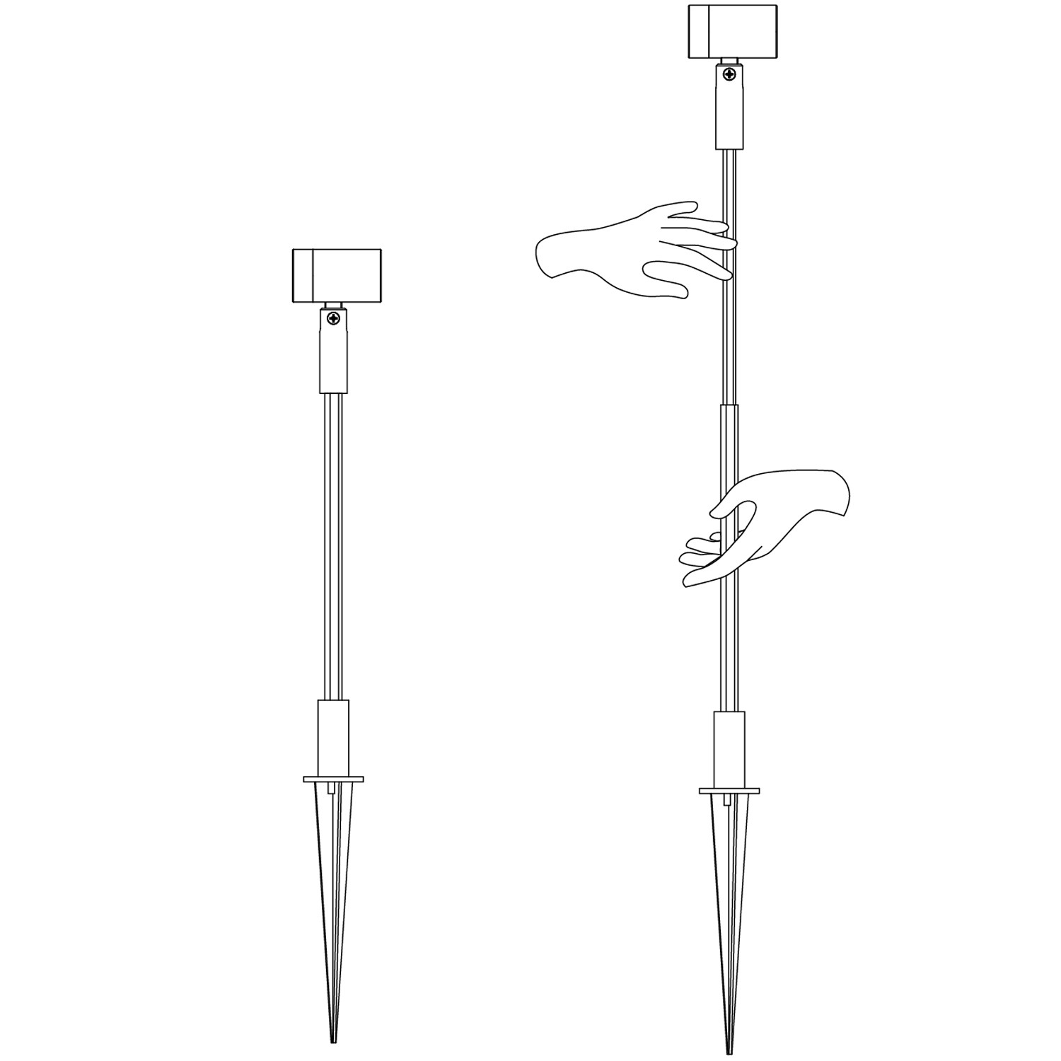 Foco Astro ajustable 180°