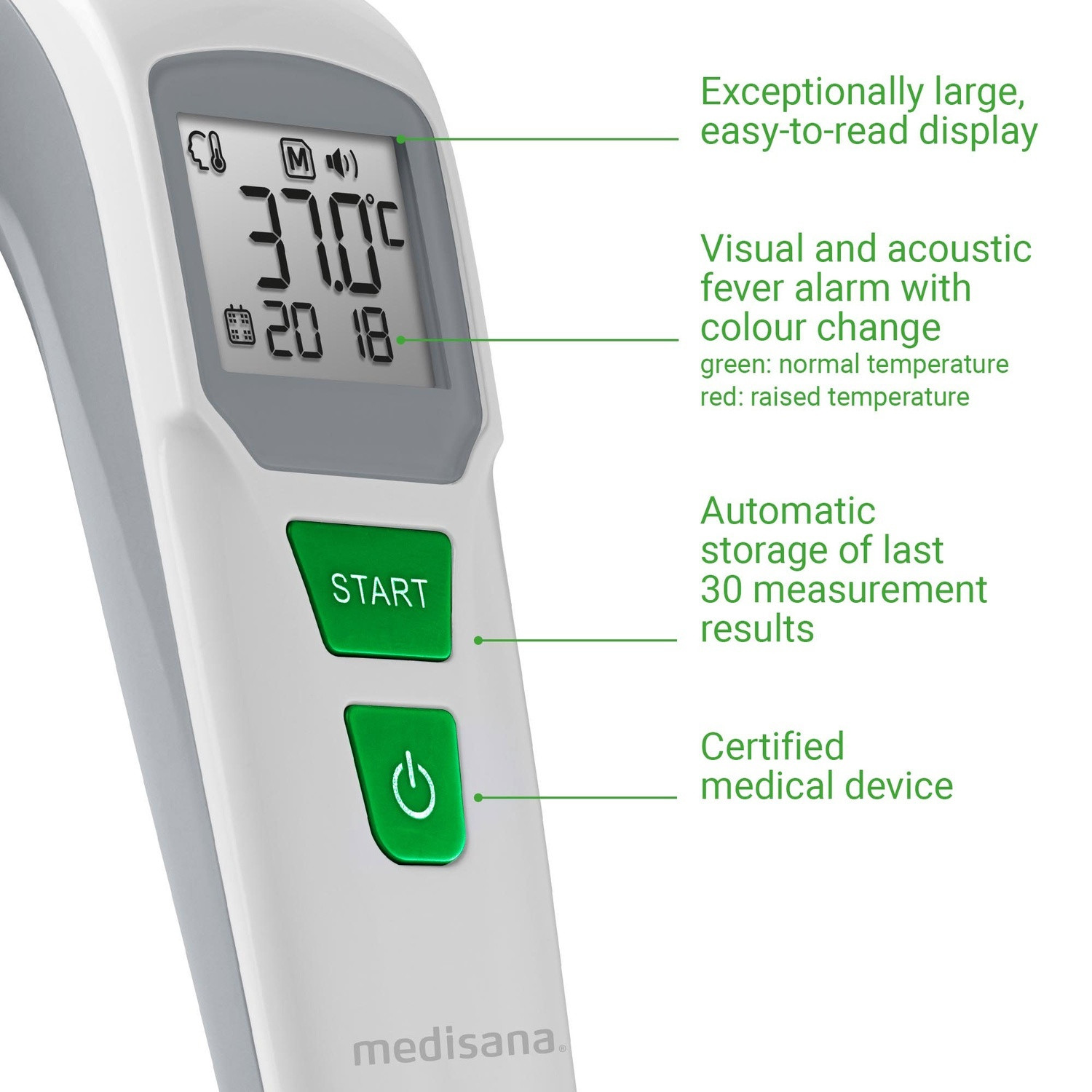 Thermometer Infrared Multi TM760