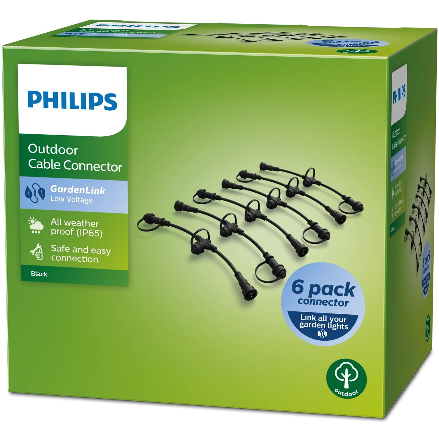 GardenLink T-koppeling 6-pack
