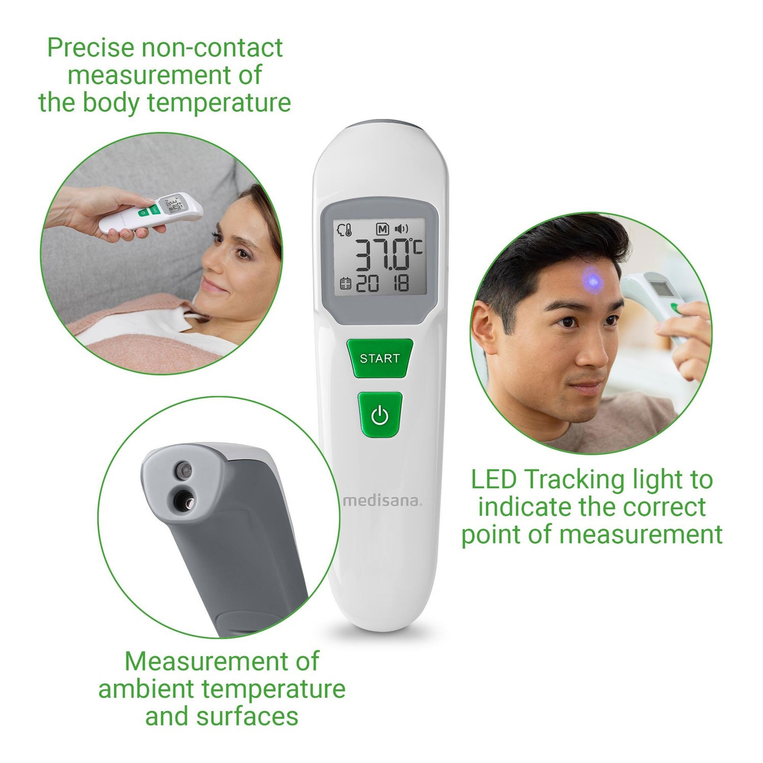 Thermometer Infrarot Multi TM760