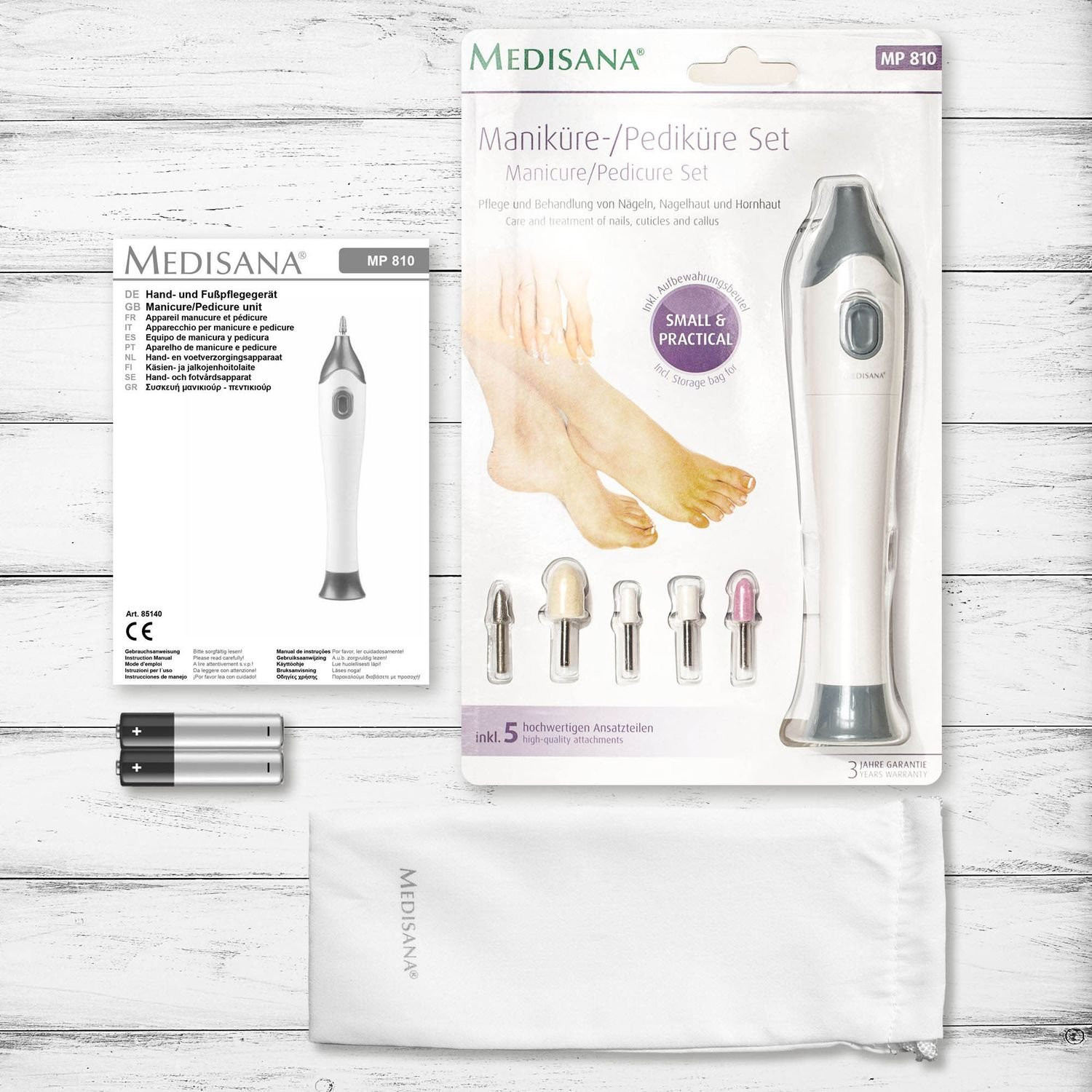 Conjunto de manicure e pedicure MP 810