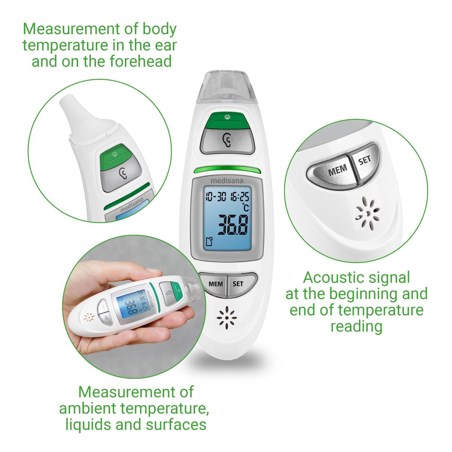 Thermometer Infrarot Multi TM750