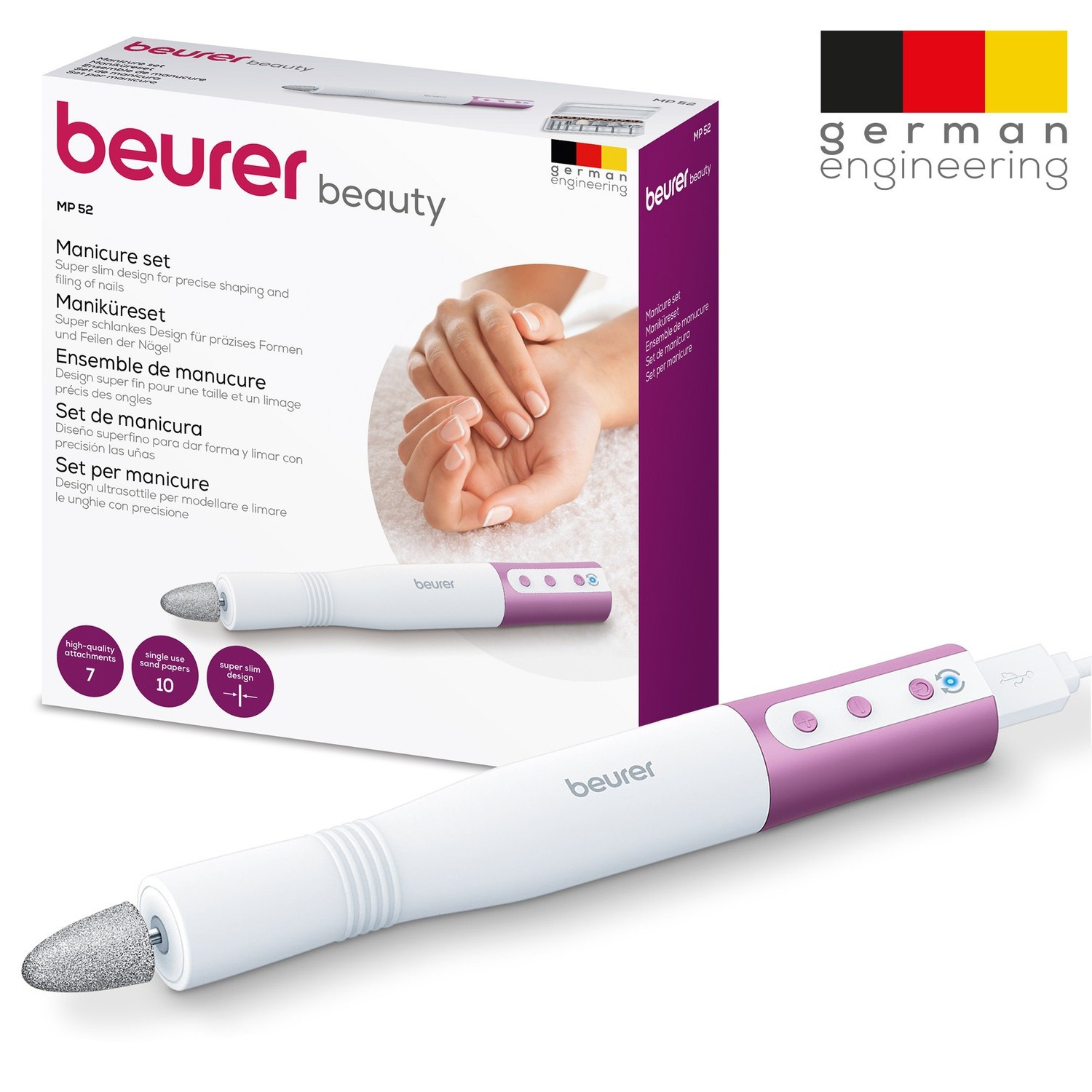 Set manicure e pedicure MP 52