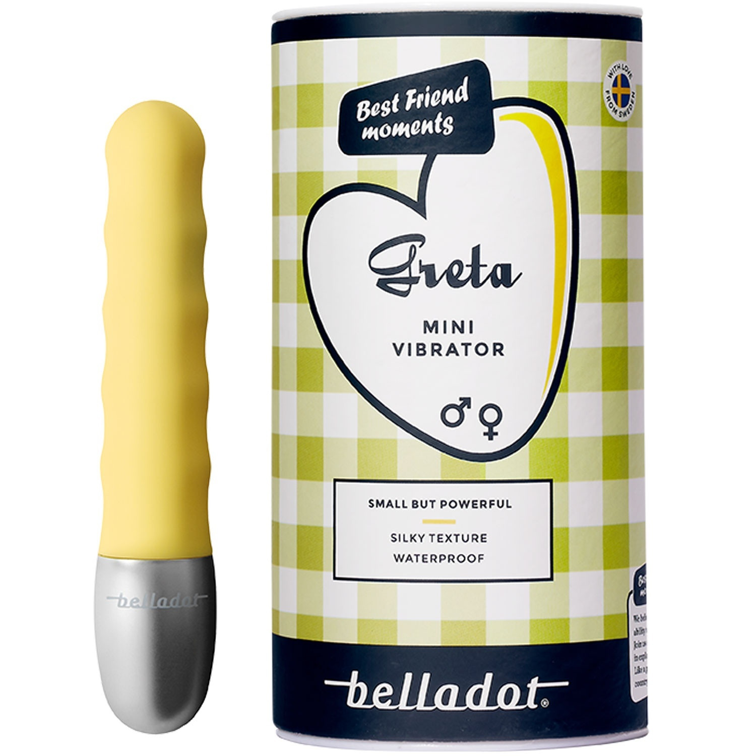Greta Mini vibratore giallo