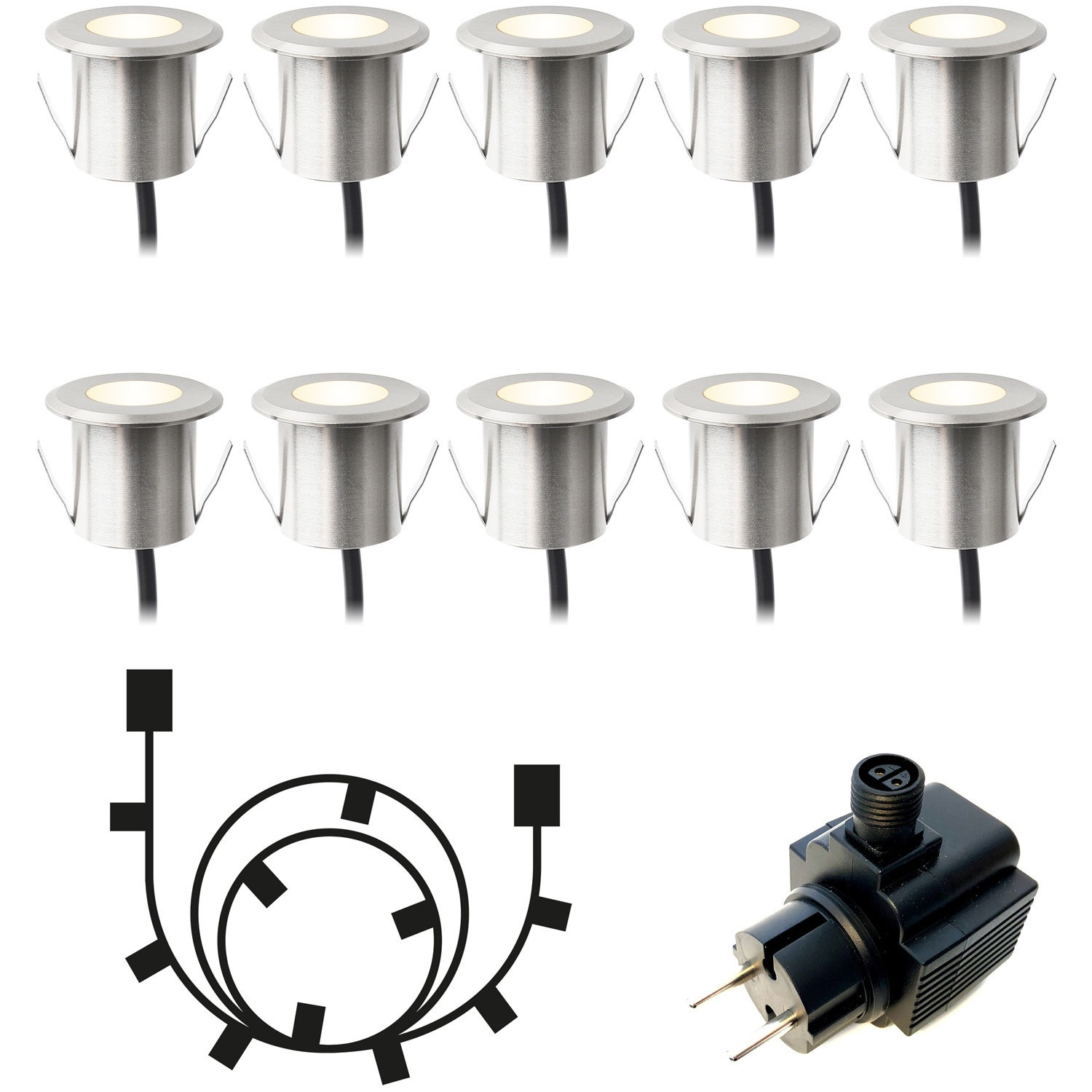 Dexter Decklight 10-balenie Silver Starter Pack