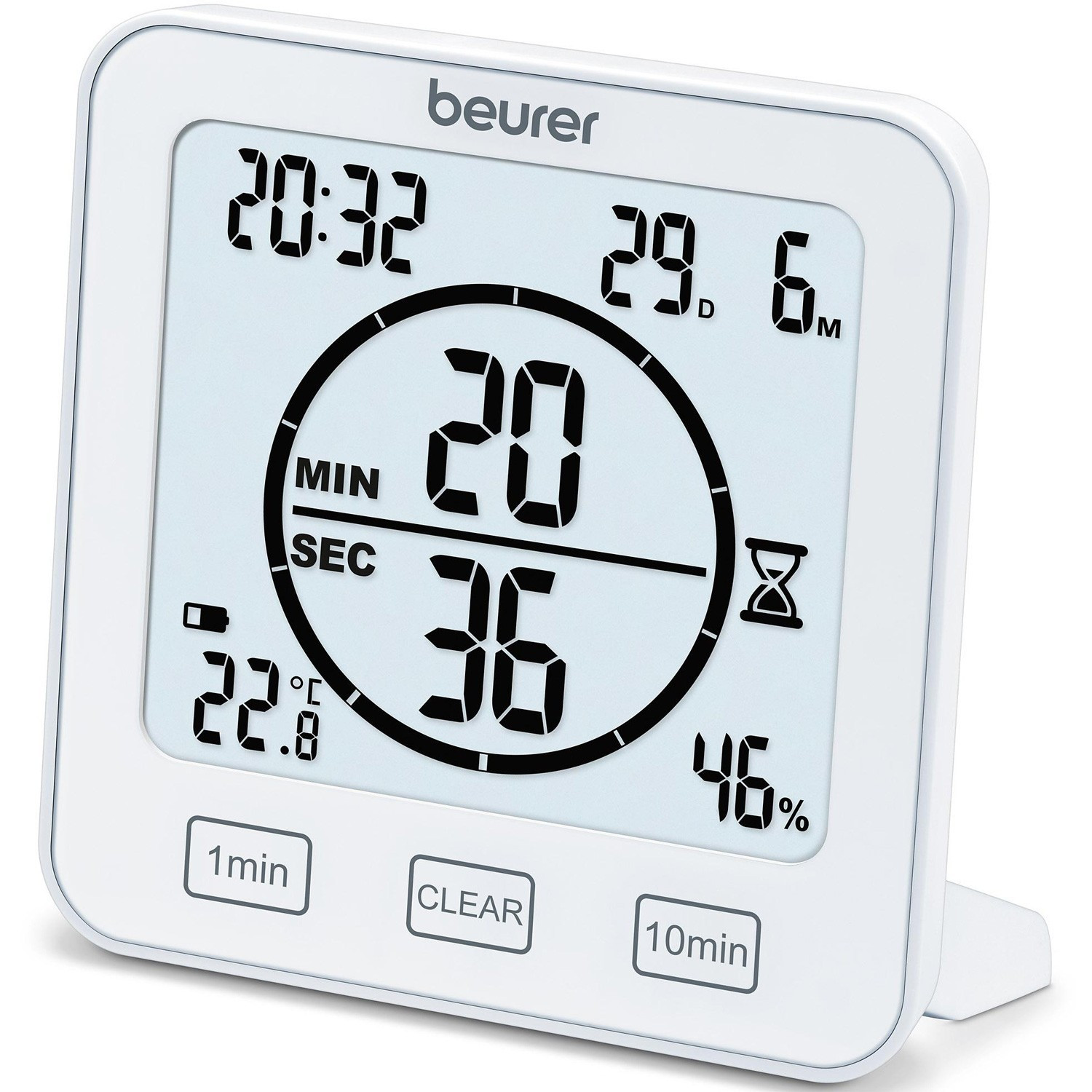 Thermo/Hygrometer HM22 Clock