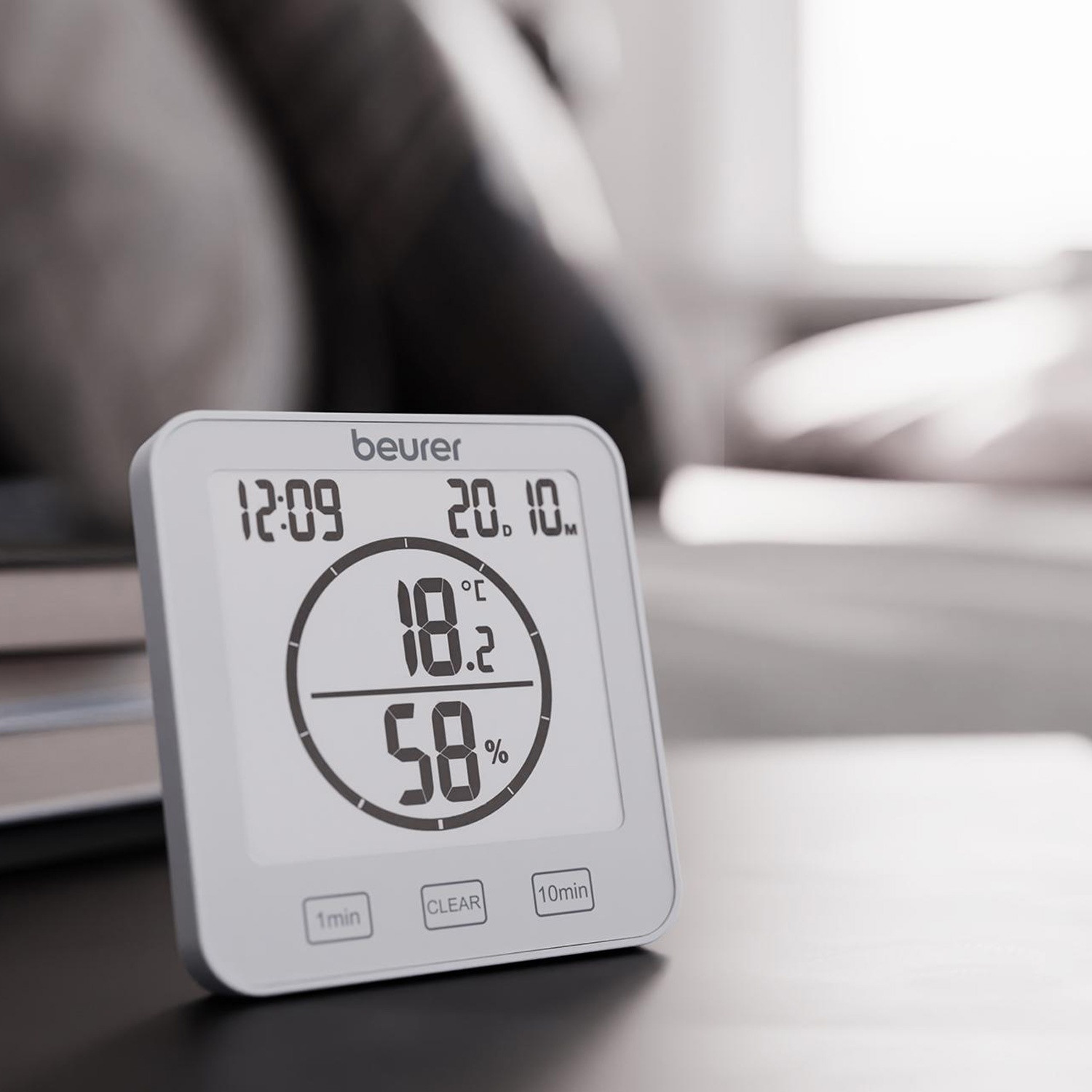 Thermo/Hygrometer HM22 Clock