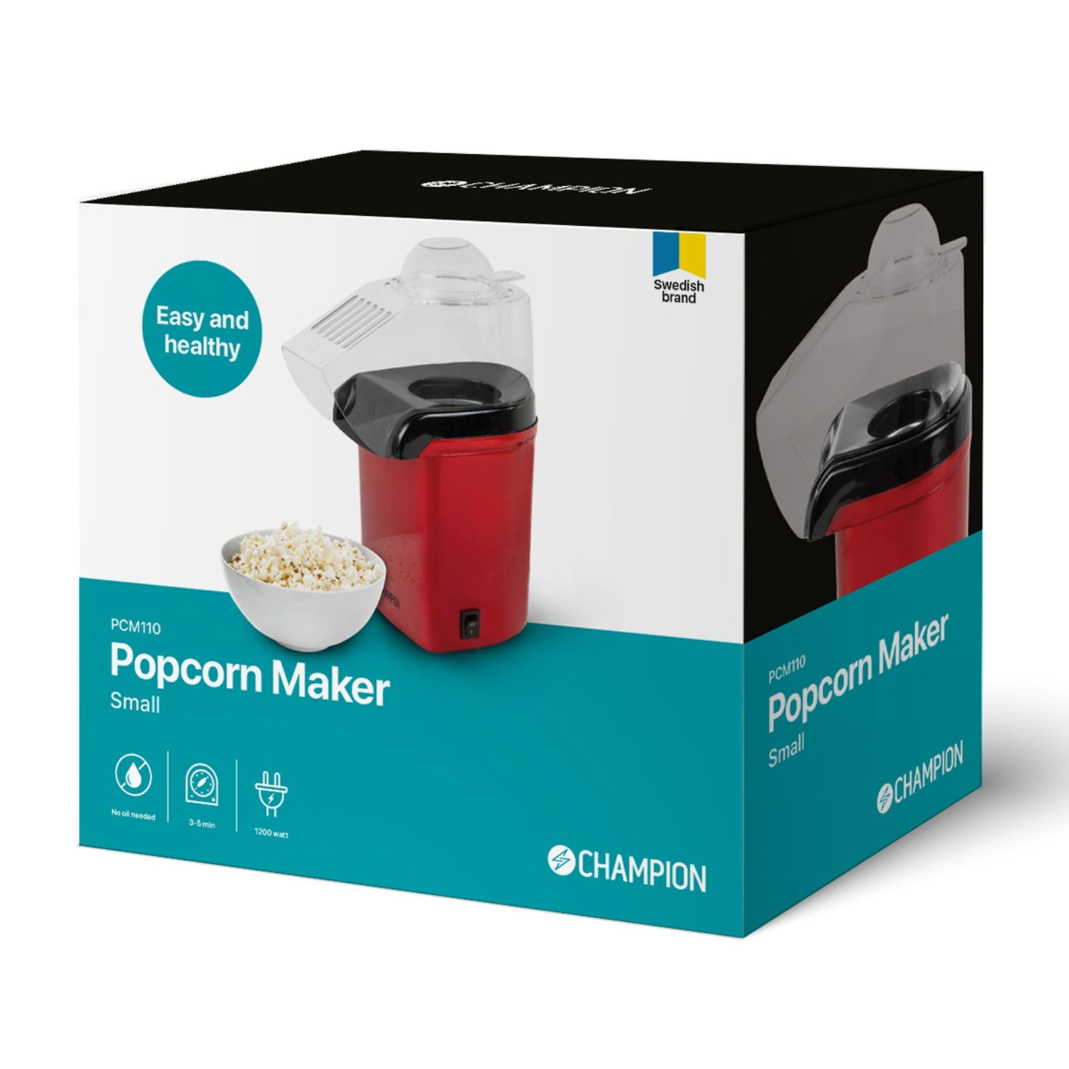 Popcornmachine Klein PCM110 Rood