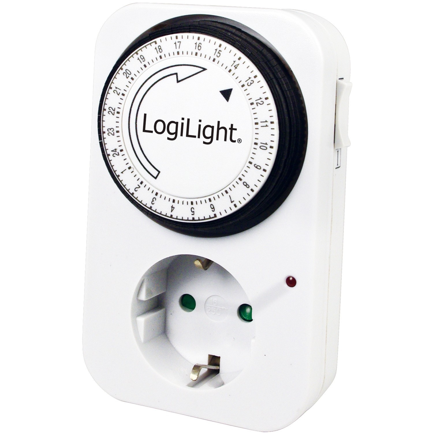 Binnentimer 24u mechanisch 16A