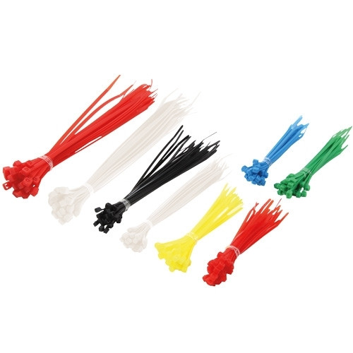 Kabelbinders 200 st. 3 lengtes