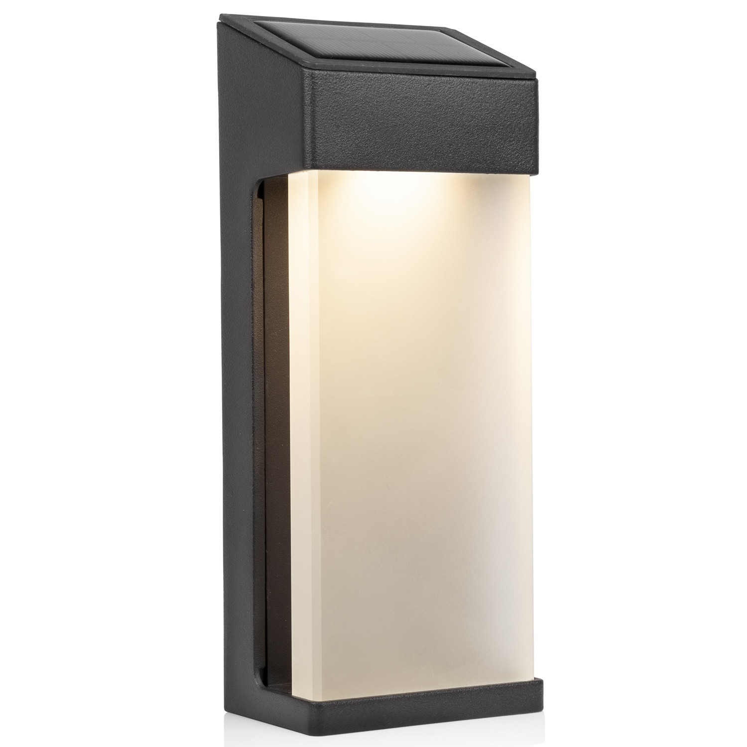 Wall lamp Solar cell with twilight sensor