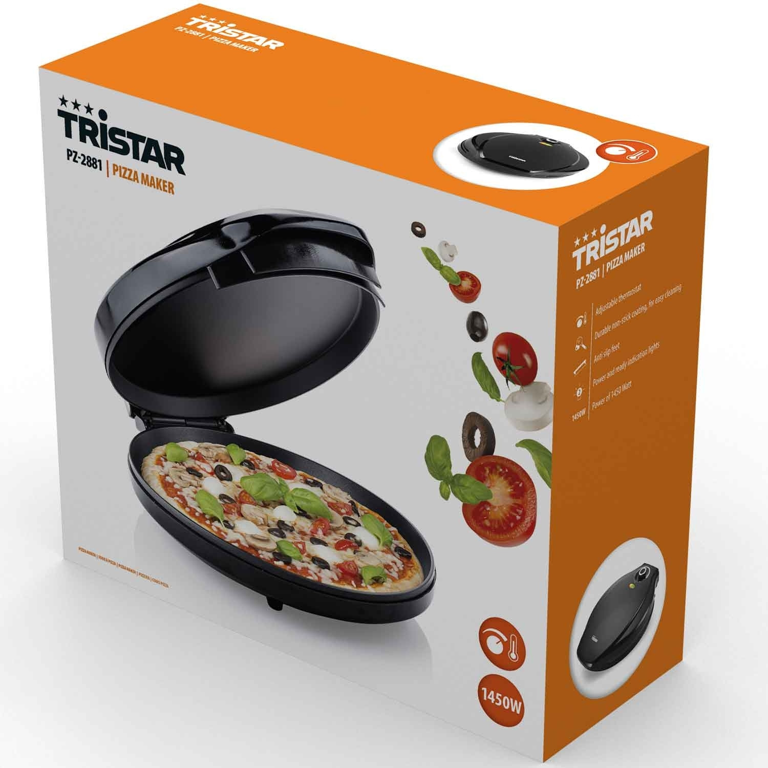 Pizzabäcker Schwarz