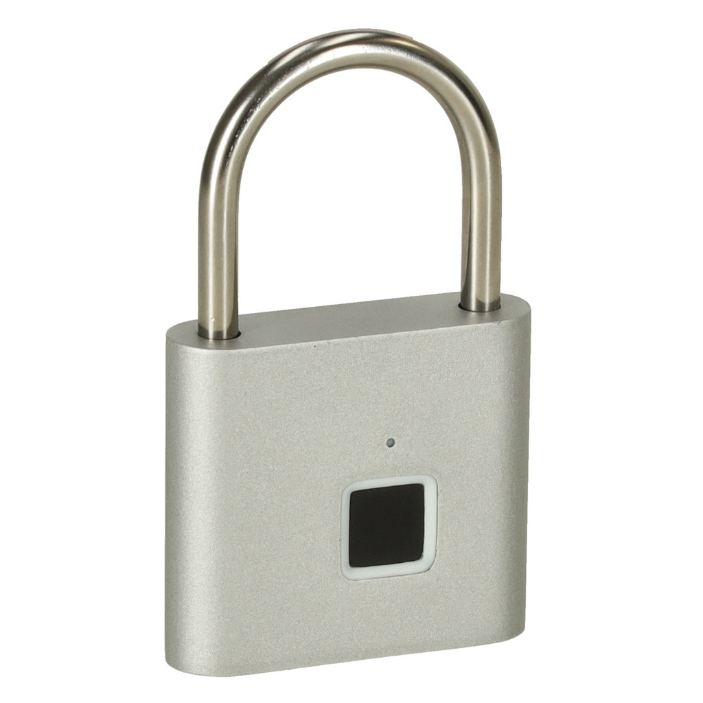 Fingerprint padlock nteligent black