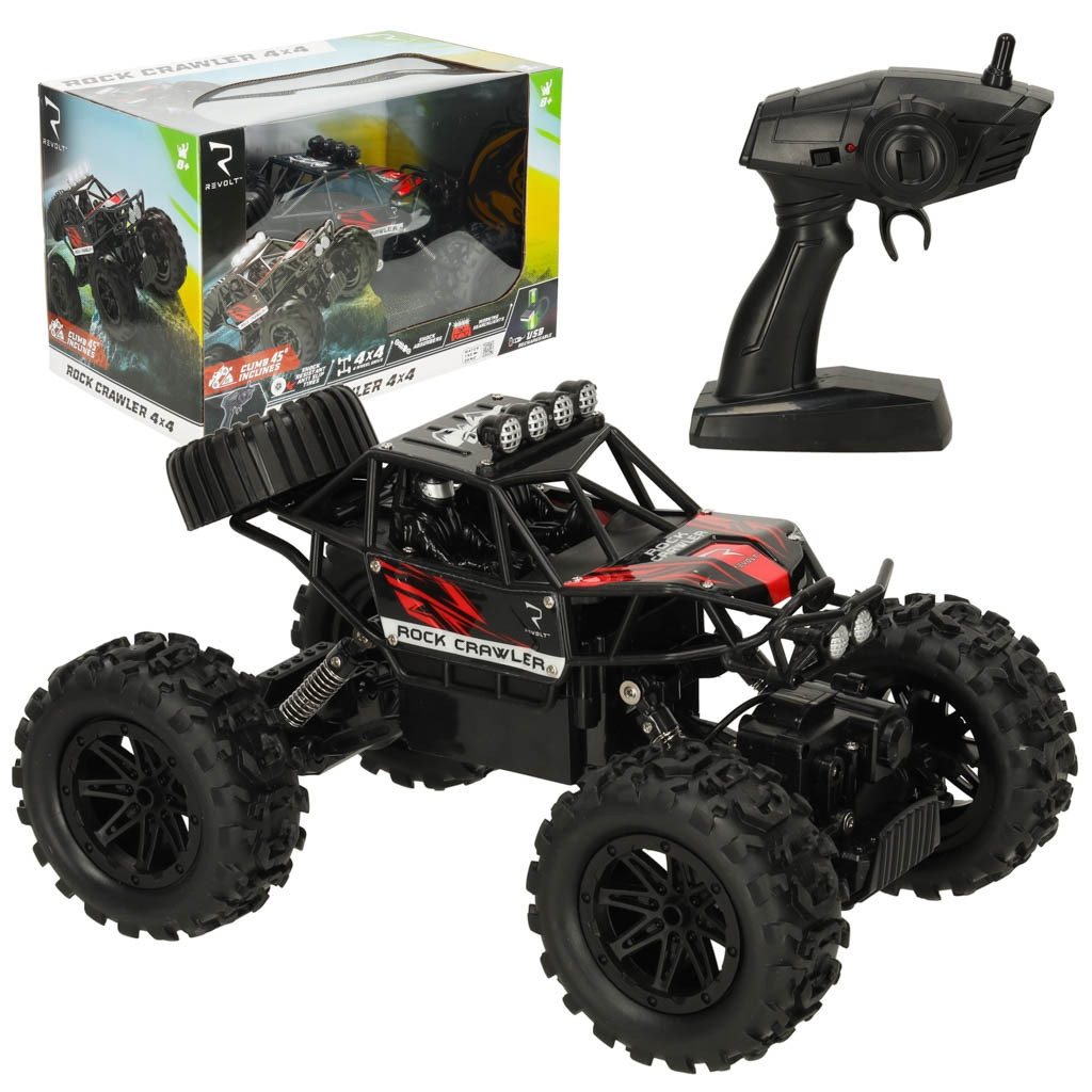 Voiture télécommandée RC Revolt 4x4