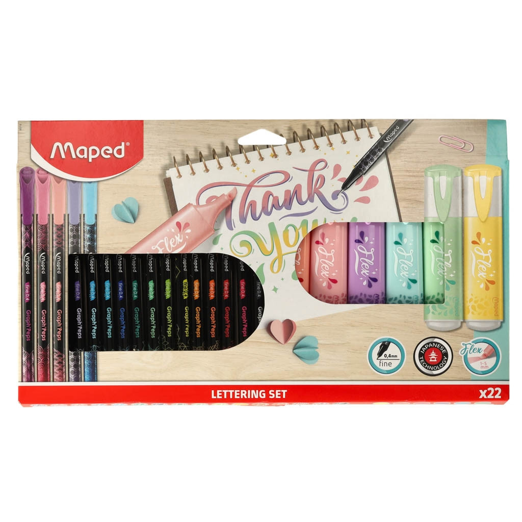 Set de lettrage 22 pcs.