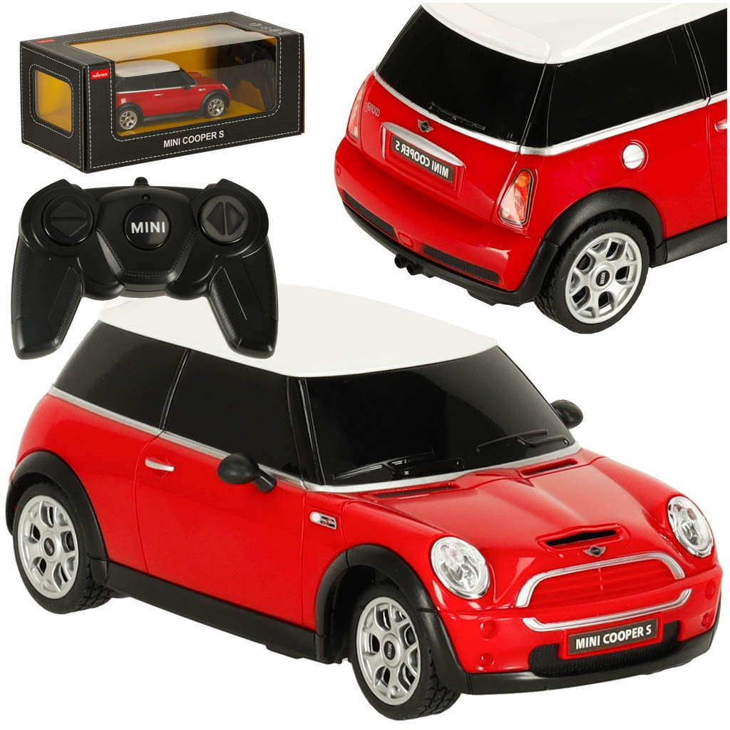 RC auto 1:24 MINI COOPERS rood