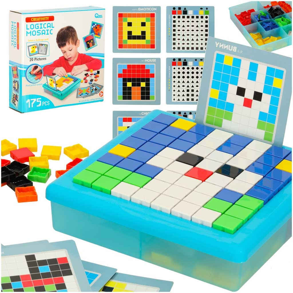 Creatieve puzzelblokken mozaïekpuzzel