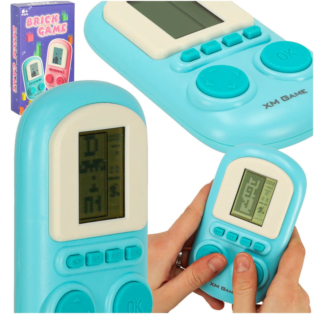 Console portatile per giochi arcade elettronici blu