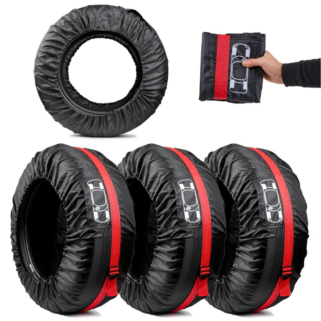 Conjunto de tampas de roda de pneu 13-18 polegadas 4 unid.