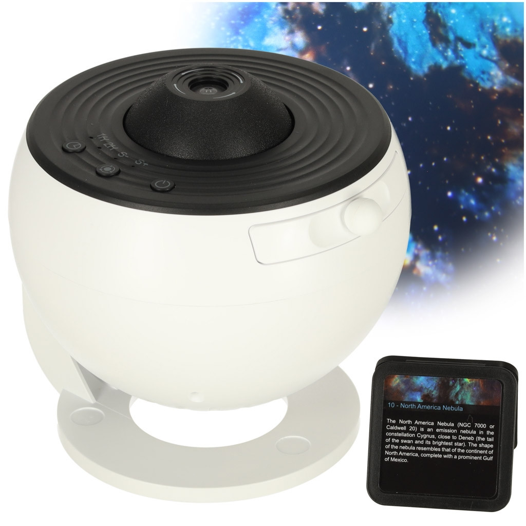 Projetor estrela USB LED 12 discos