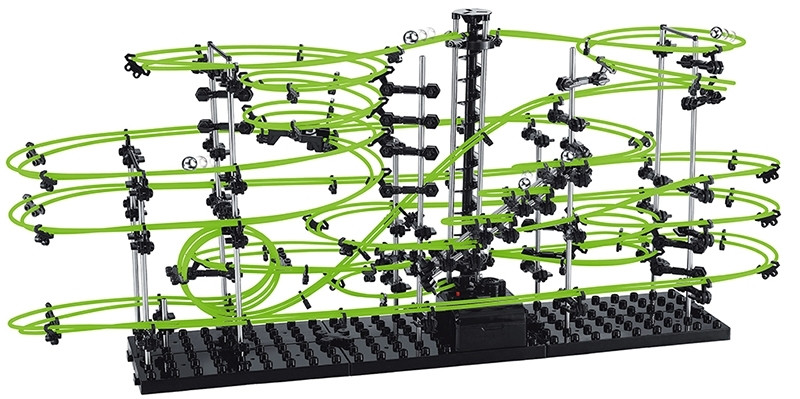 Phosphorescent roller coaster 22m plastic/metal