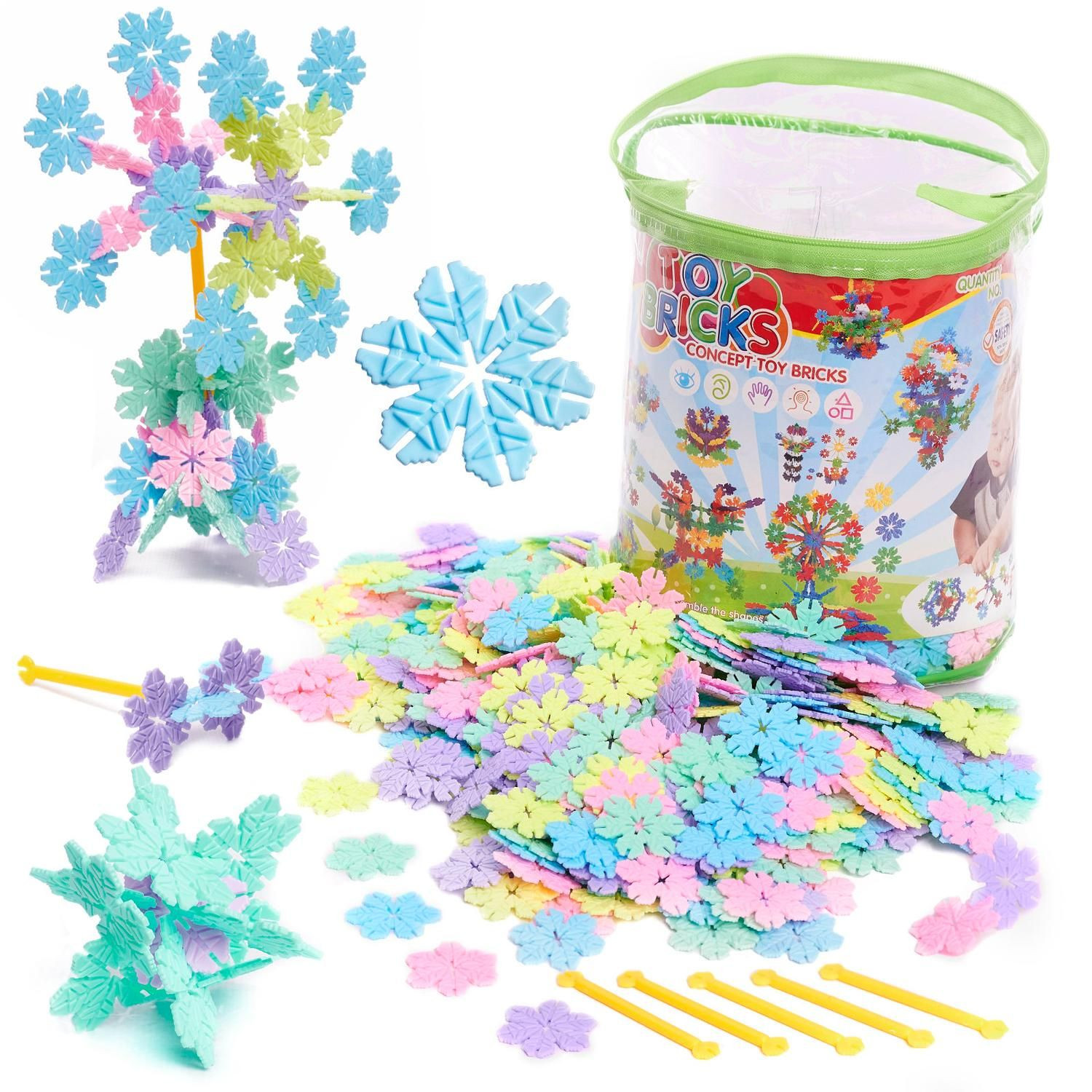 Combinable building blocks in ABS plastic, 3 cm