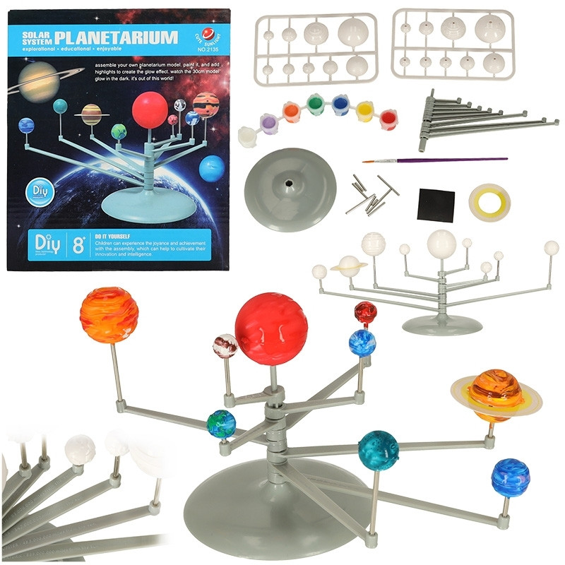 Build and Paint Solar System - Creative Learning Kit