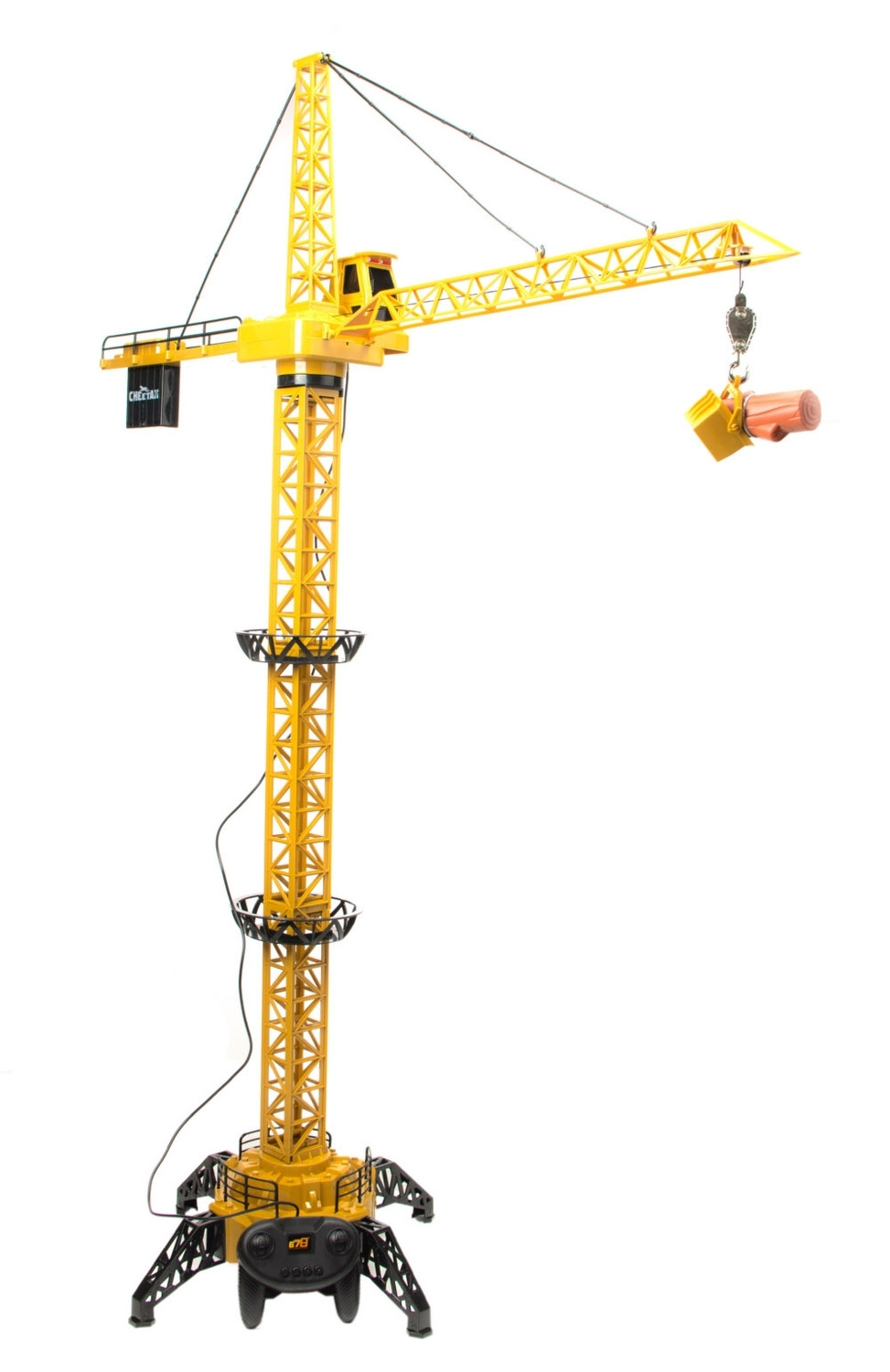 Grue télécommandée à flèche rotative, 128 cm