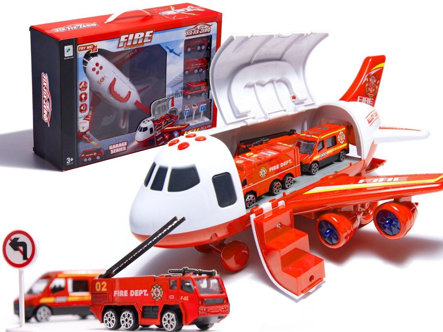 Set antincendio Aereo con suoni e luci