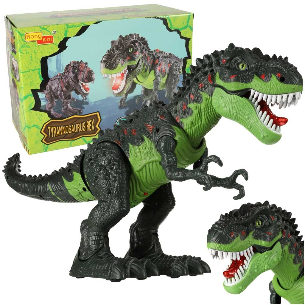 Interactive Dinosaur with Sound & Light, 45cm